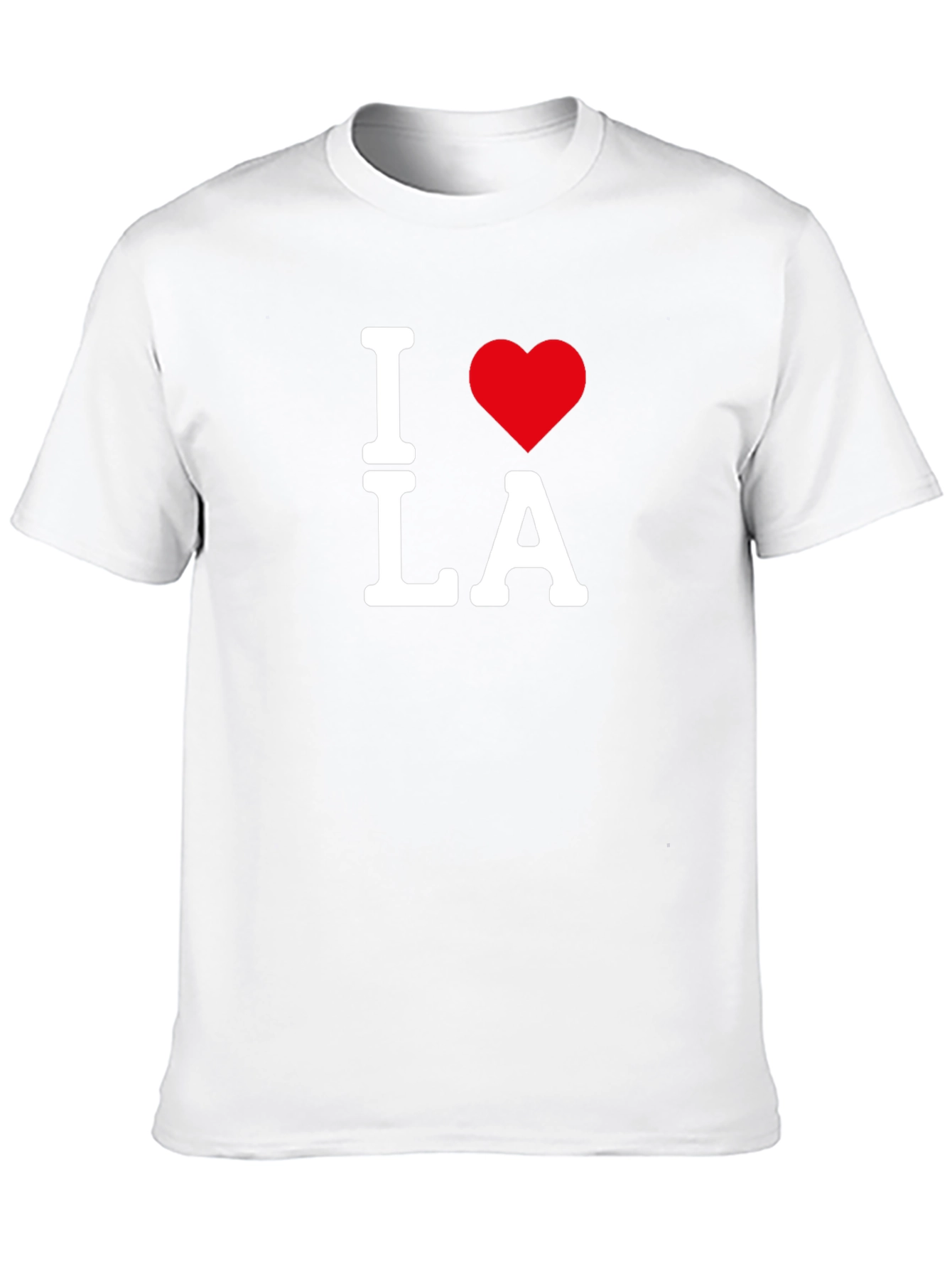 I Heart LA Black T-Shirt - Love Los Angeles