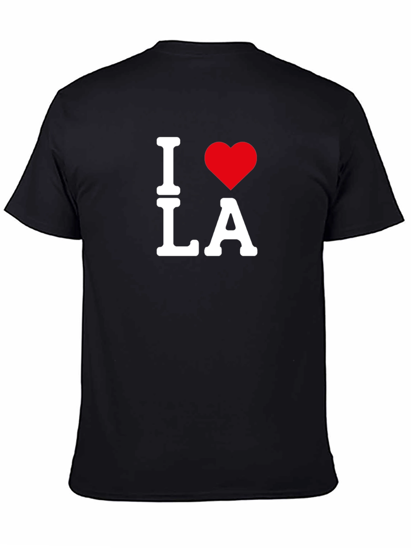 I Heart LA Black T-Shirt - Love Los Angeles