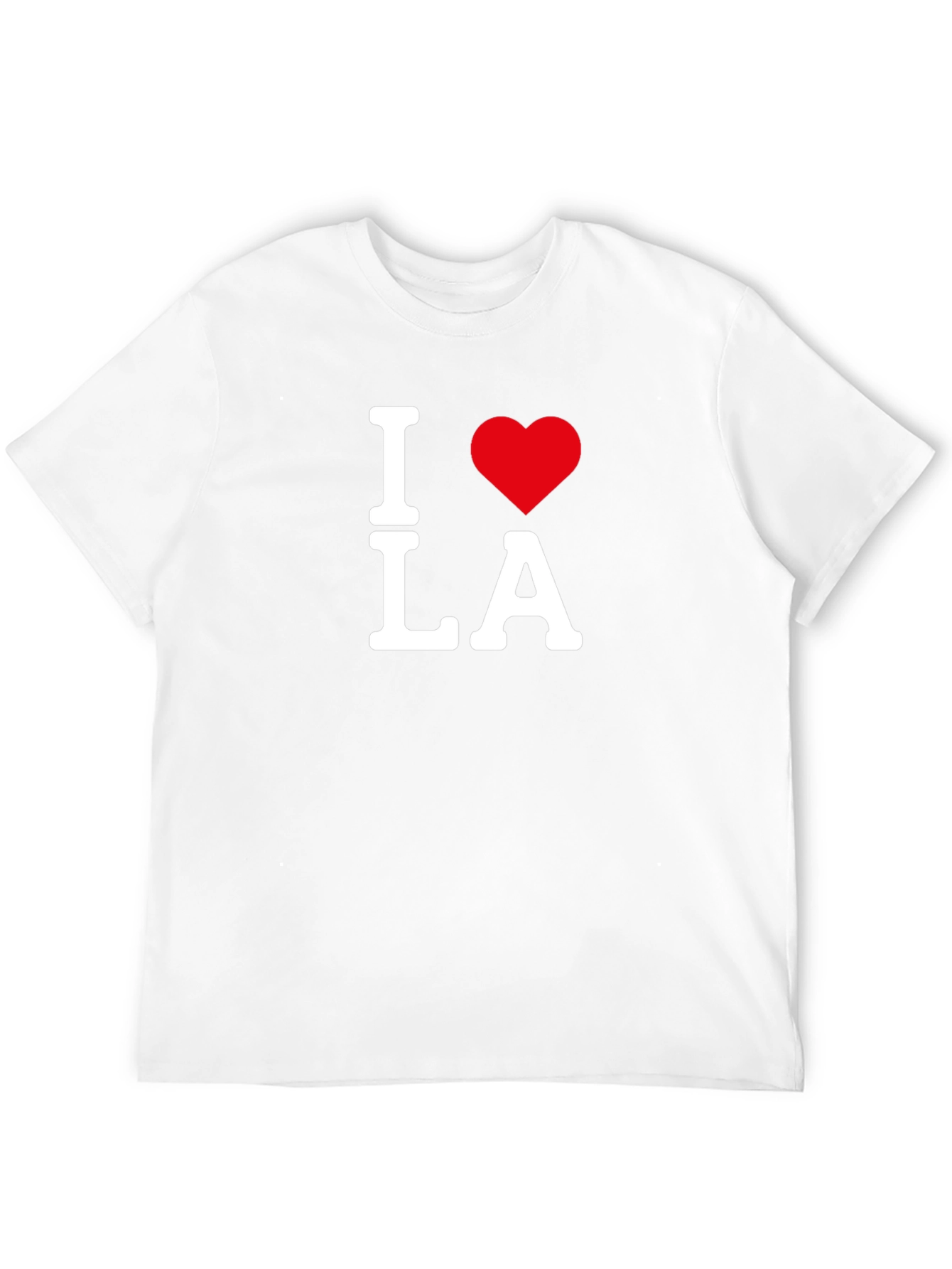 I Heart LA Black T-Shirt - Love Los Angeles