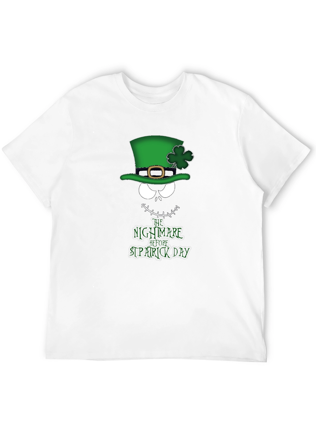 Nightmare Before St. Patricks Day Graphic T-Shirt