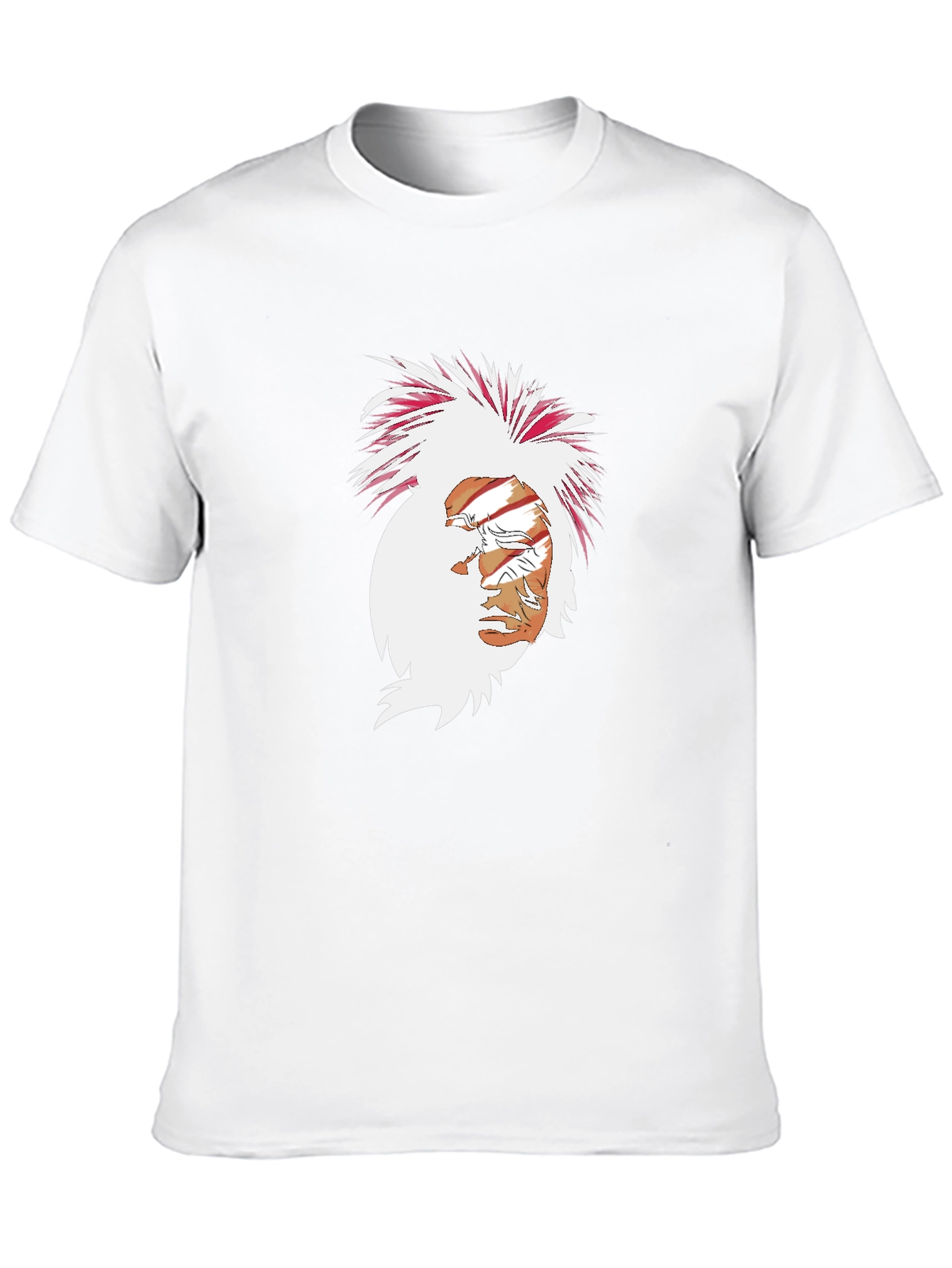 Cool Graphic Tee - Indian Chief Design T-Shirt