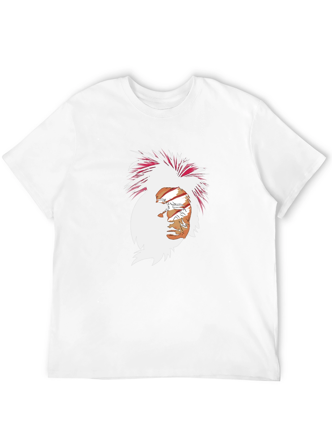 Cool Graphic Tee - Indian Chief Design T-Shirt