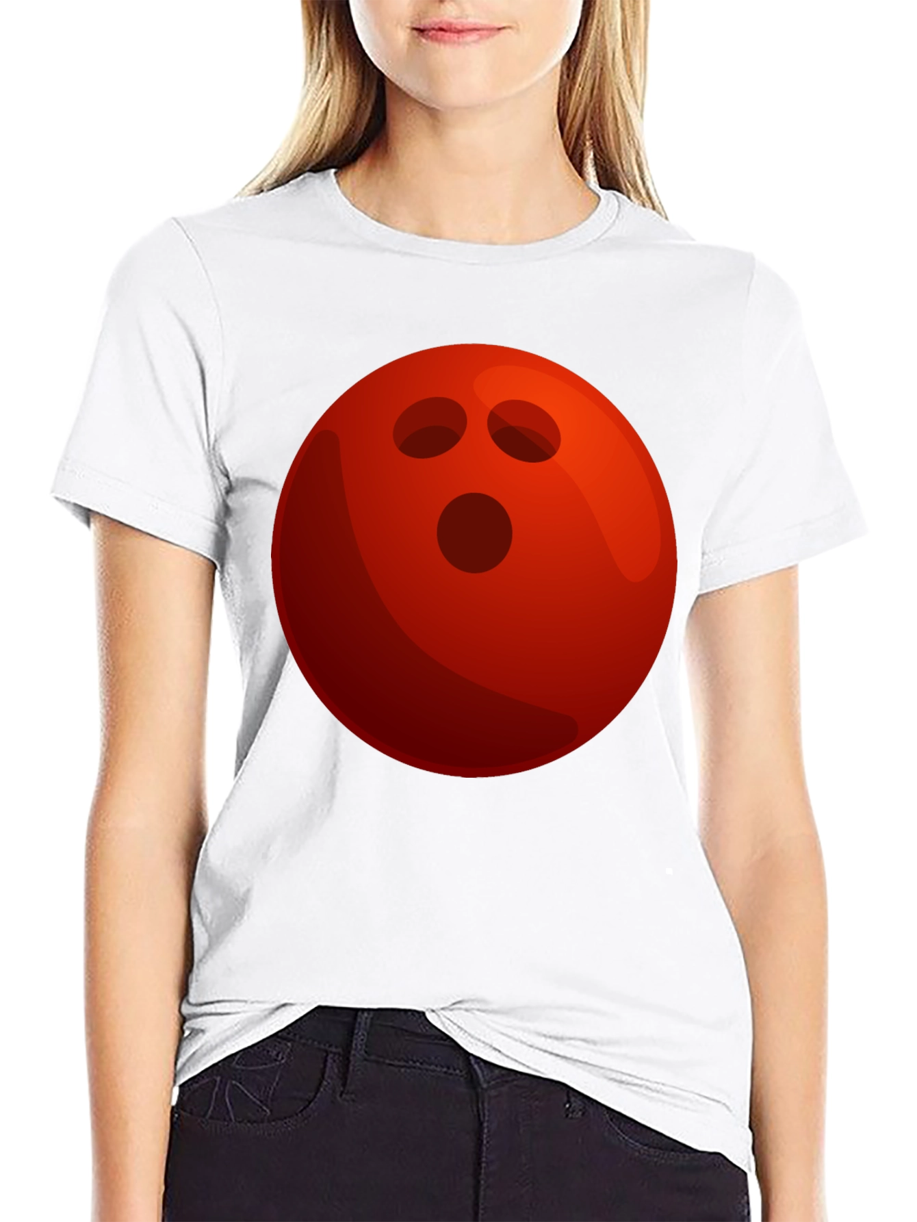 Bowling Ball Graphic T-Shirt - Strike Style