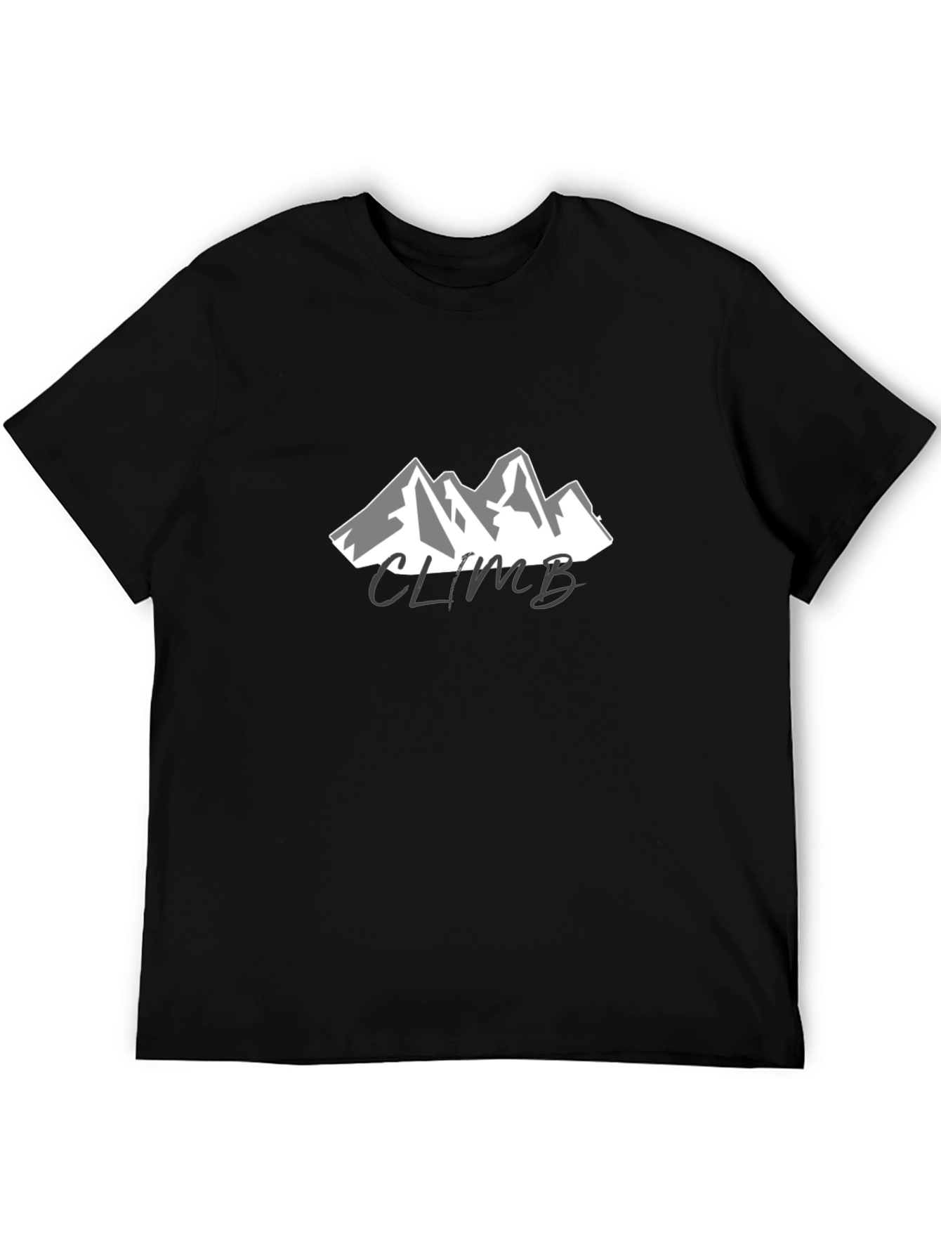Climb Mountain T-Shirt - Black