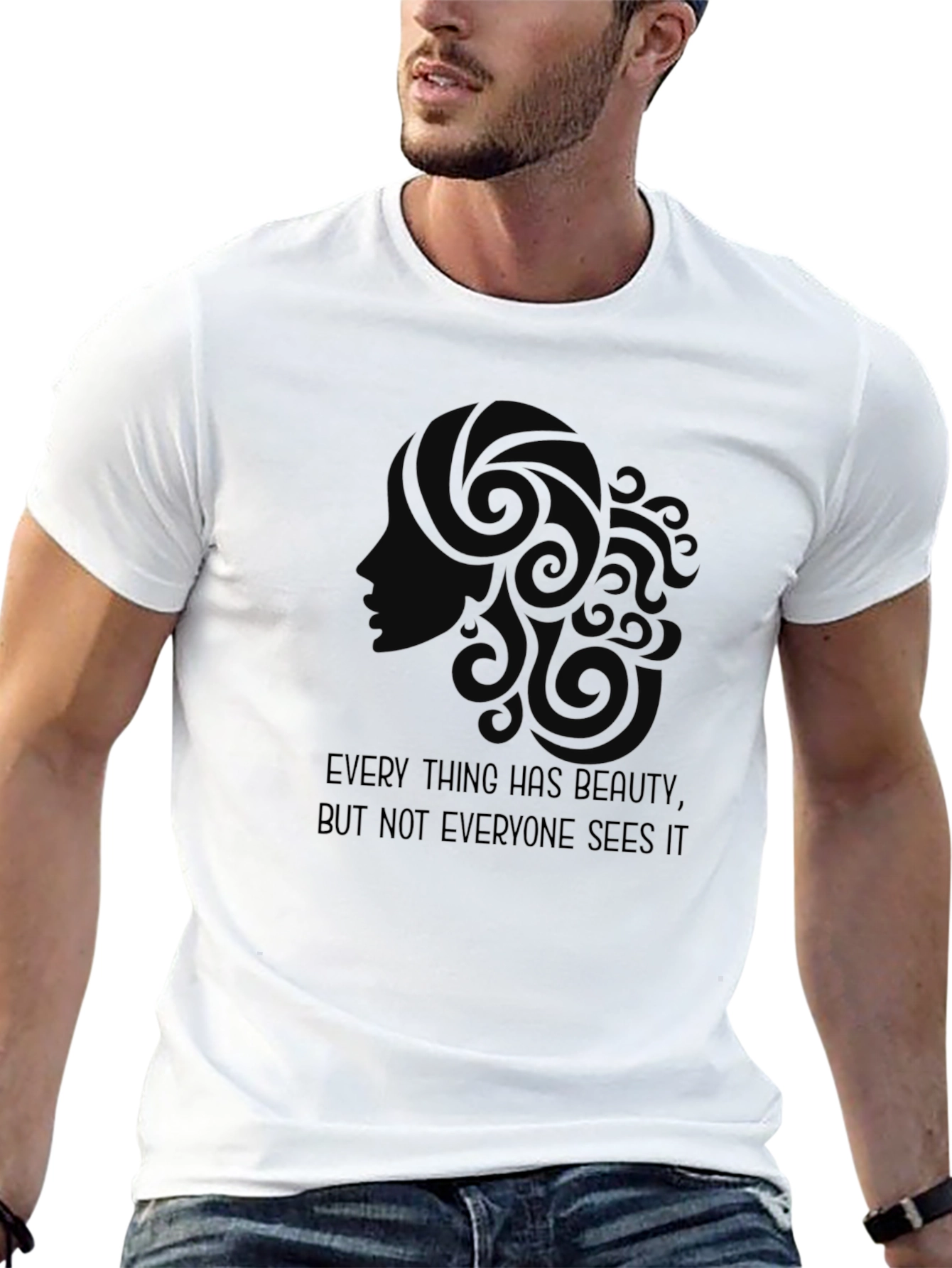 Beauty Within Black T-Shirt