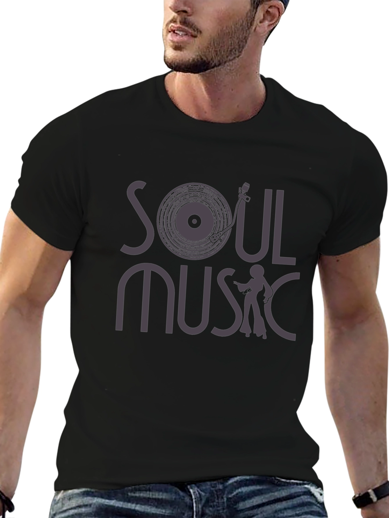 Soul Music Retro Graphic T-Shirt