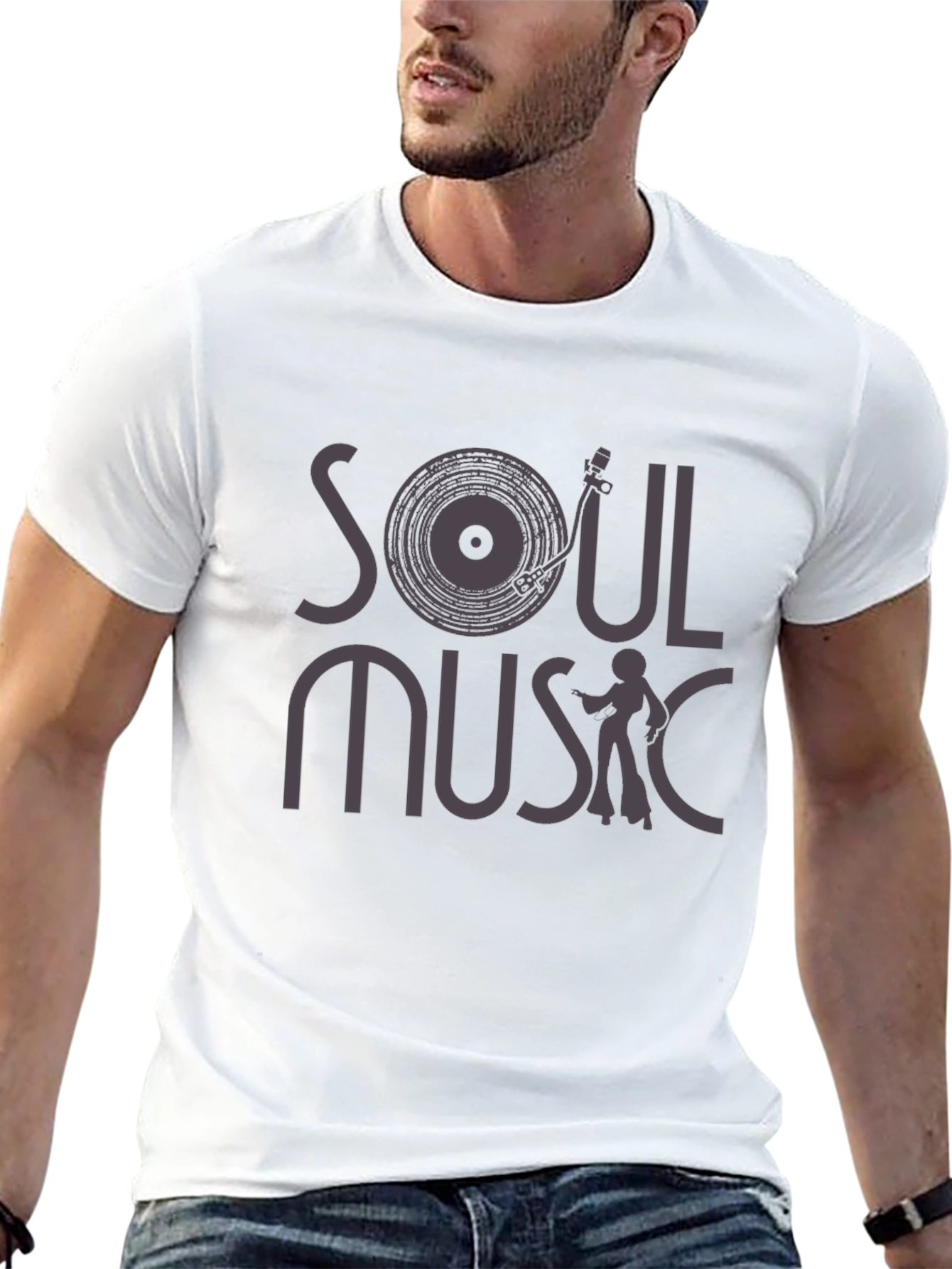Soul Music Retro Graphic T-Shirt
