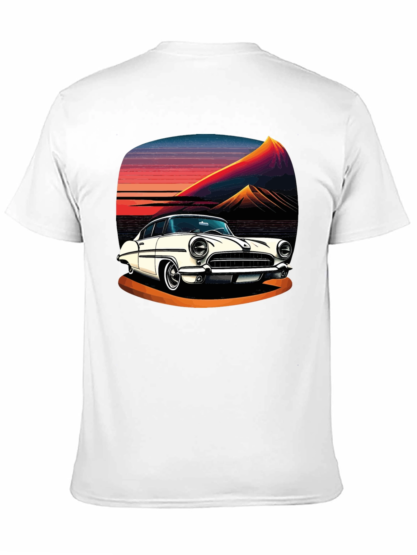 Retro Car Graphic Tee - Classic Ride Style