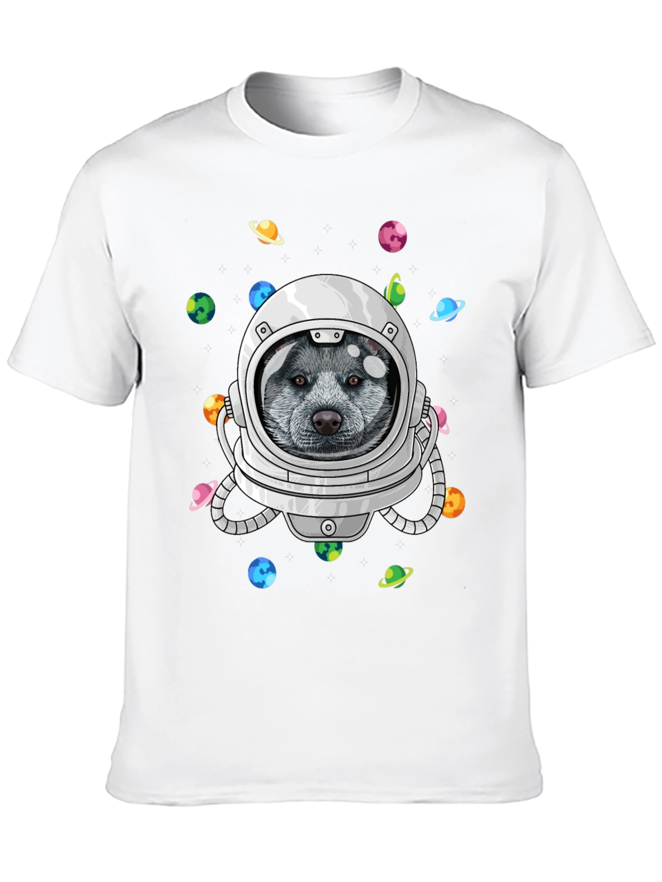 Astronaut Dog T-Shirt - Space Pup Tee