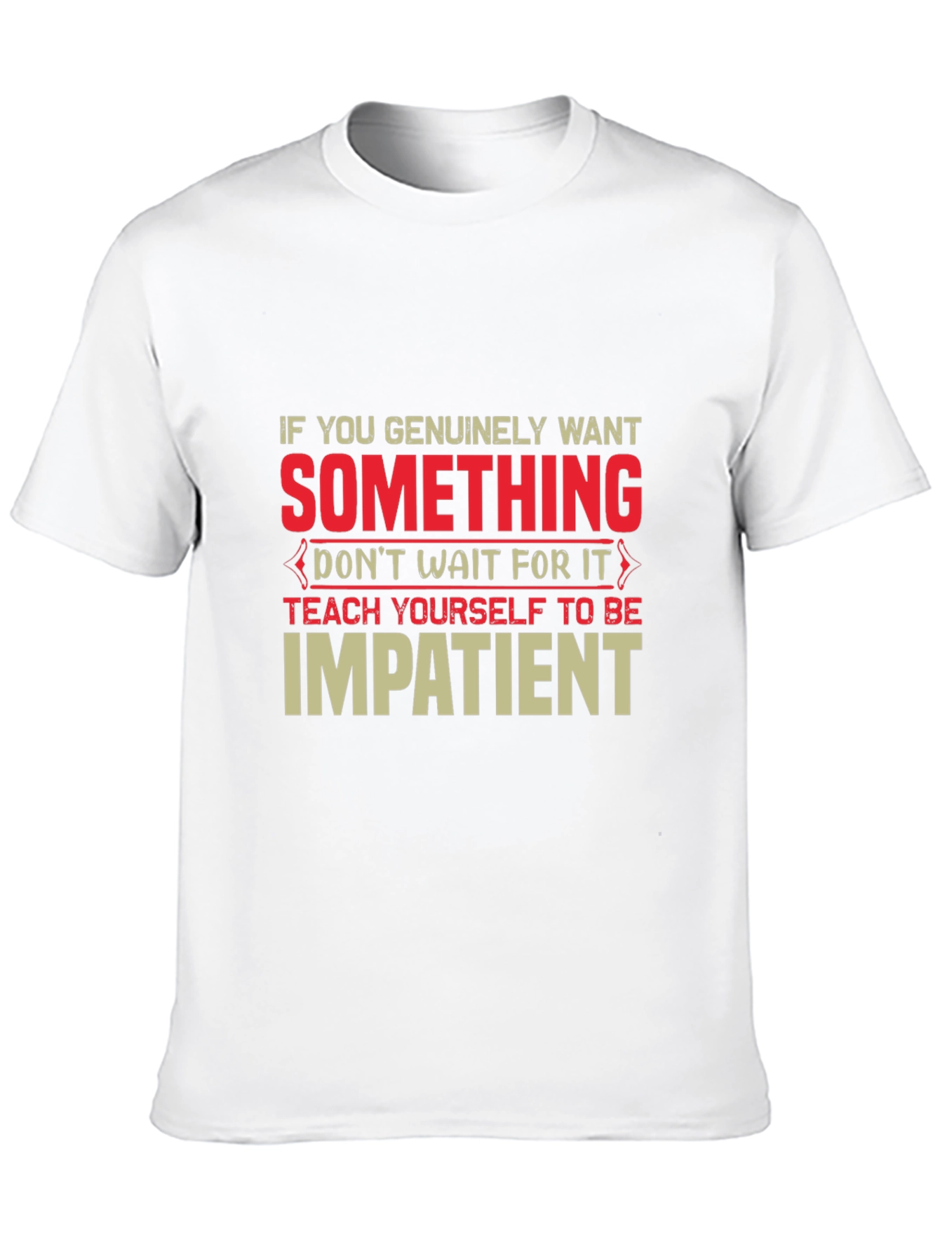 Impatient Graphic Tee - Mens