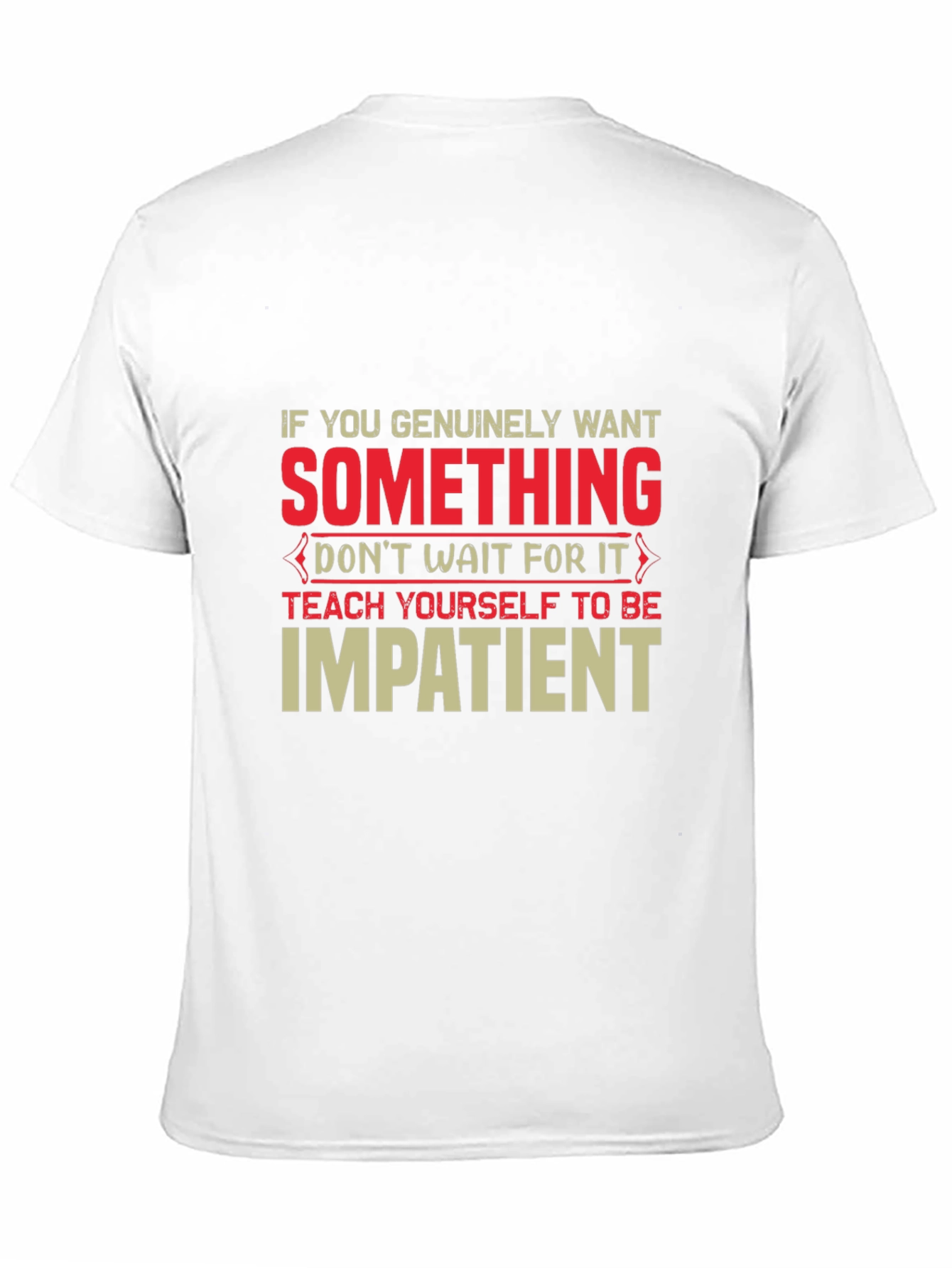 Impatient Graphic Tee - Mens