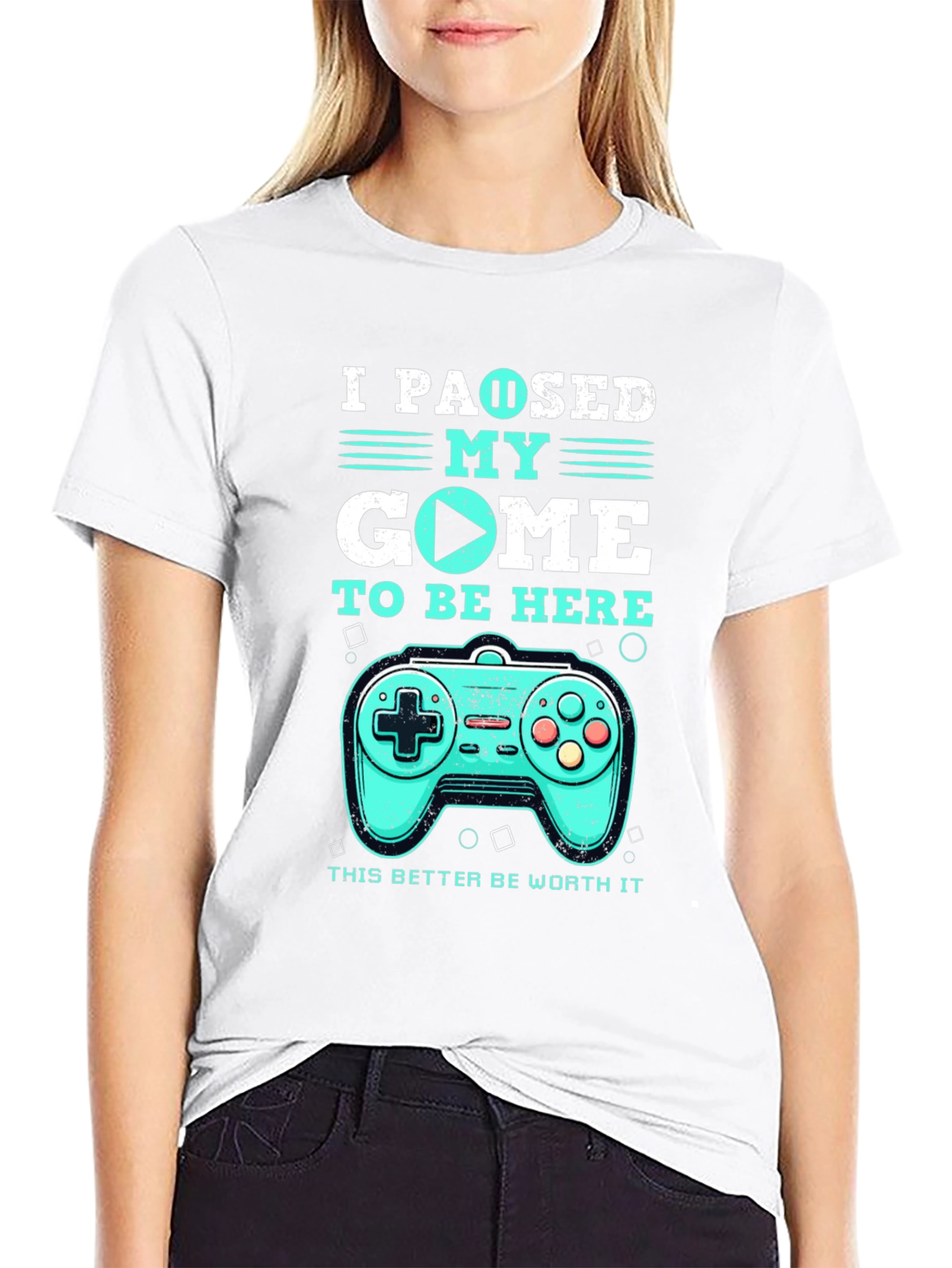 I Paused My Game T-Shirt - Gamer Tee