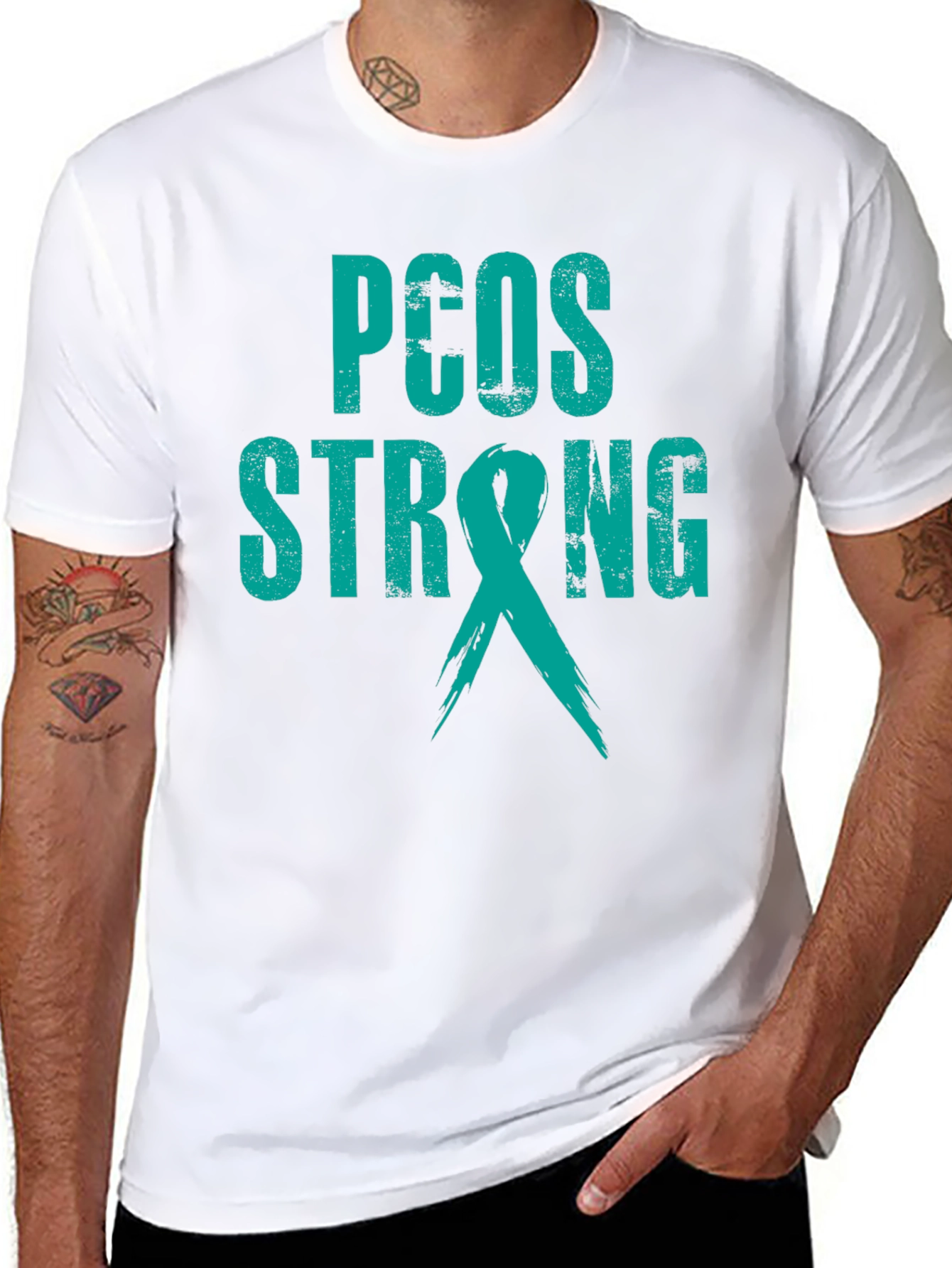 PCOS Strong Graphic T-Shirt