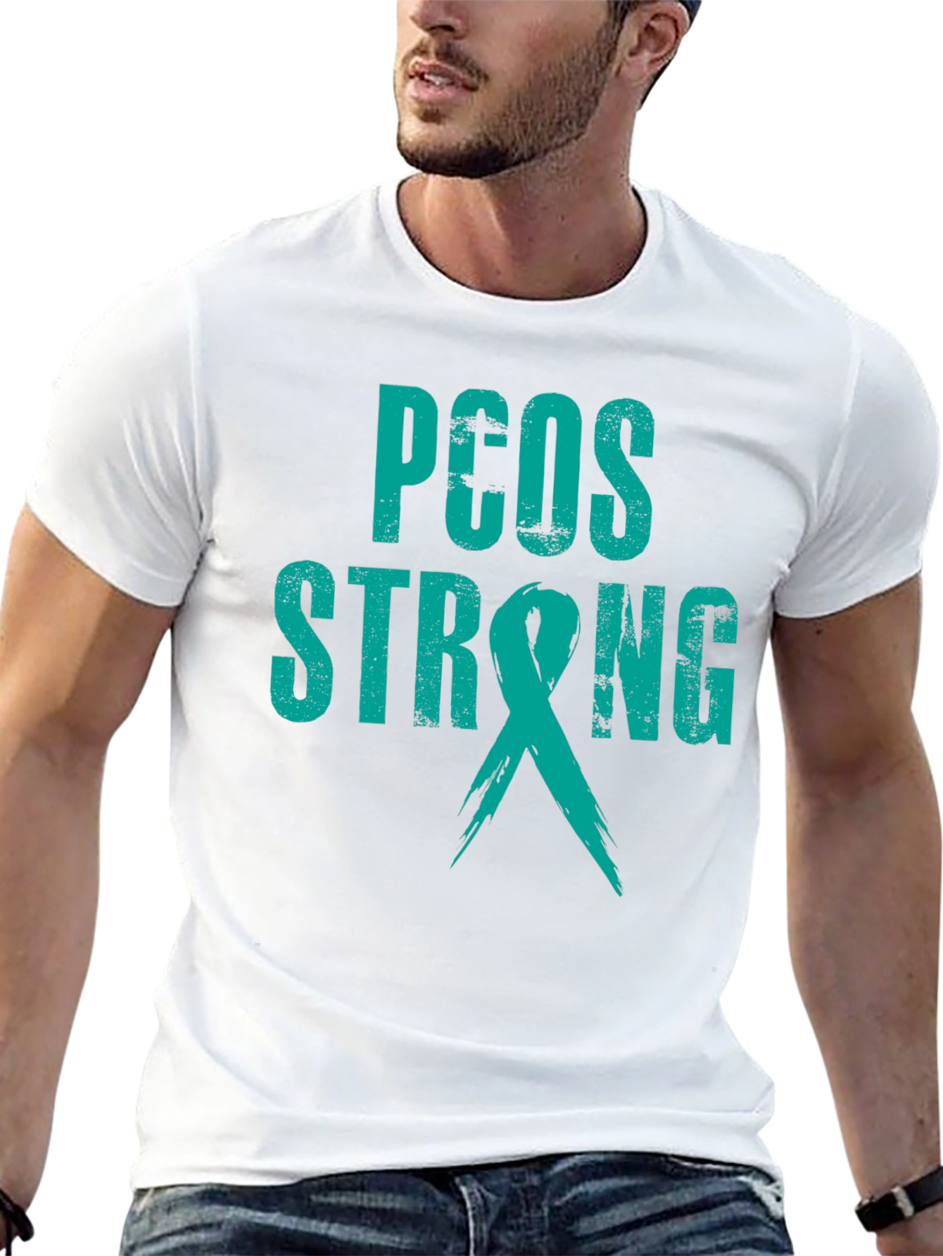 PCOS Strong Graphic T-Shirt