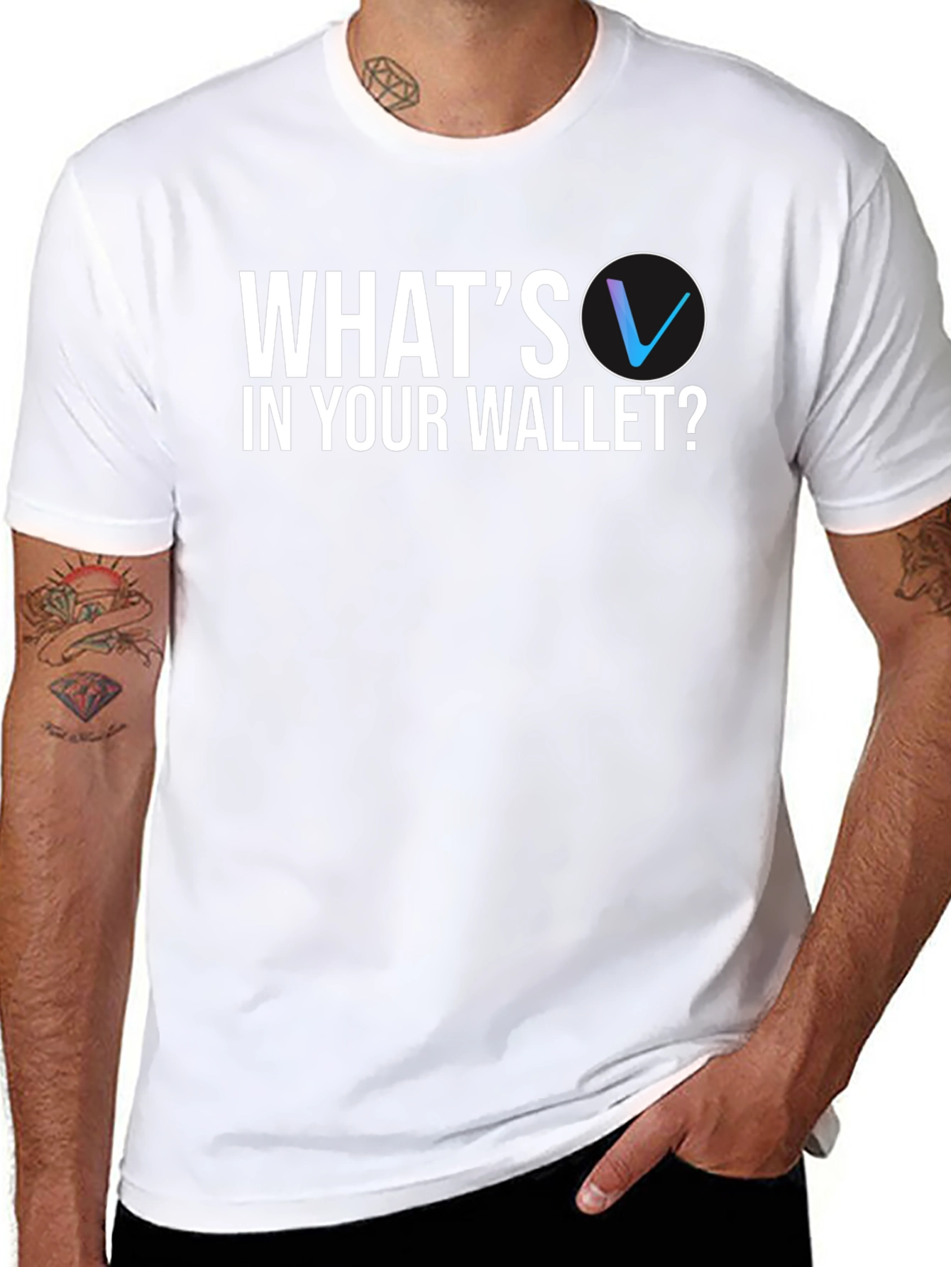 Whats in Your Wallet? VeChain Crypto T-Shirt