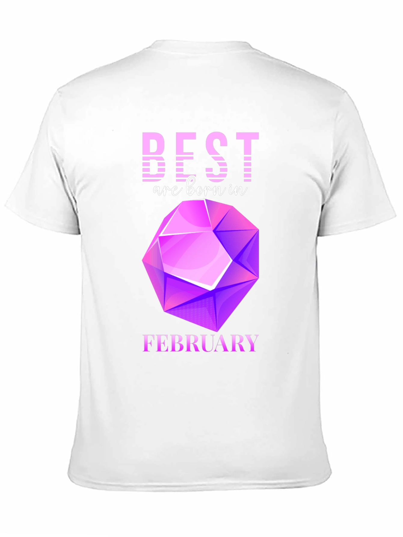 Best Are Born in February Gemstone T-Shirt