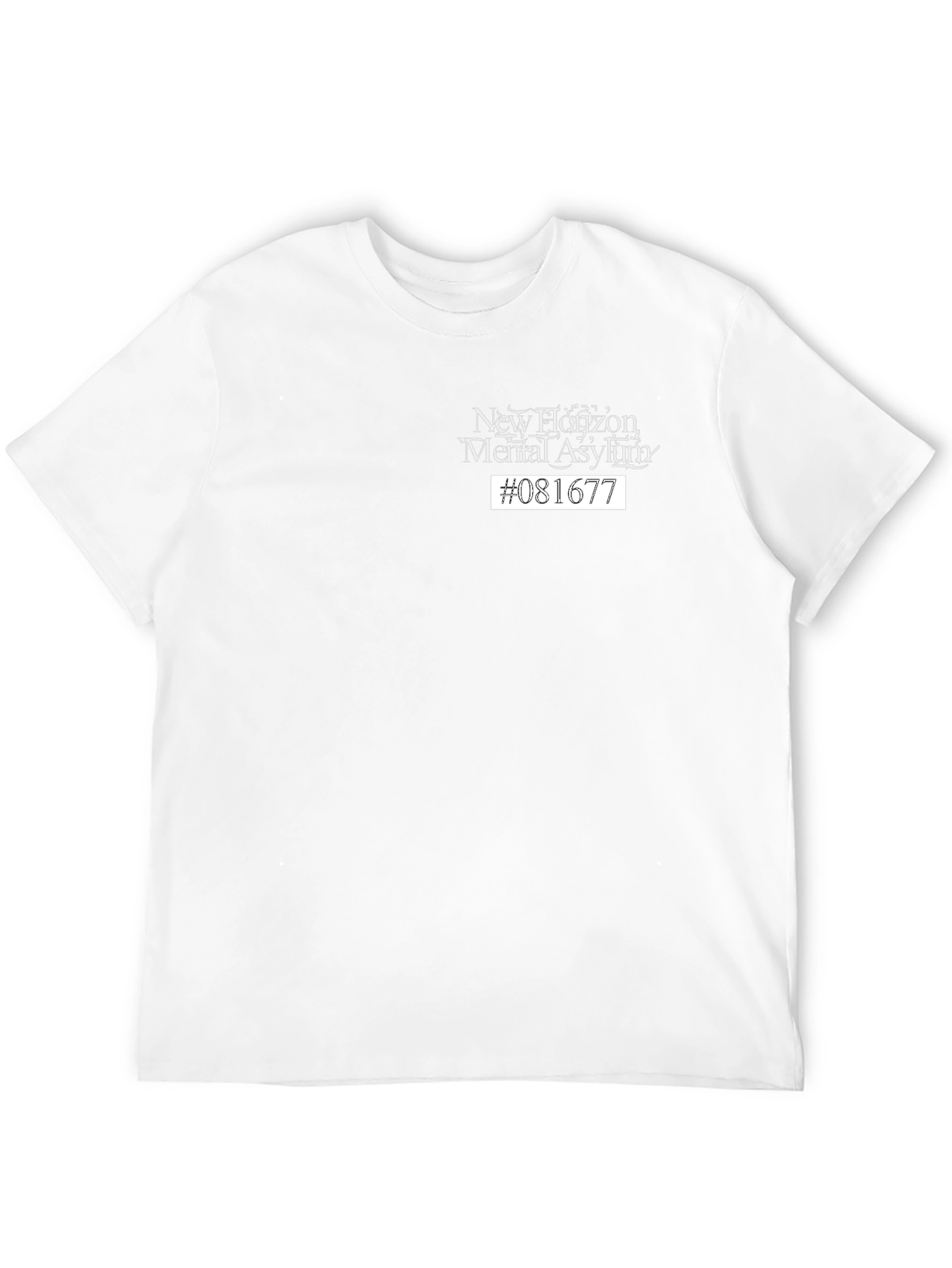 New Horizon Mental Asylum Graphic Tee - Black
