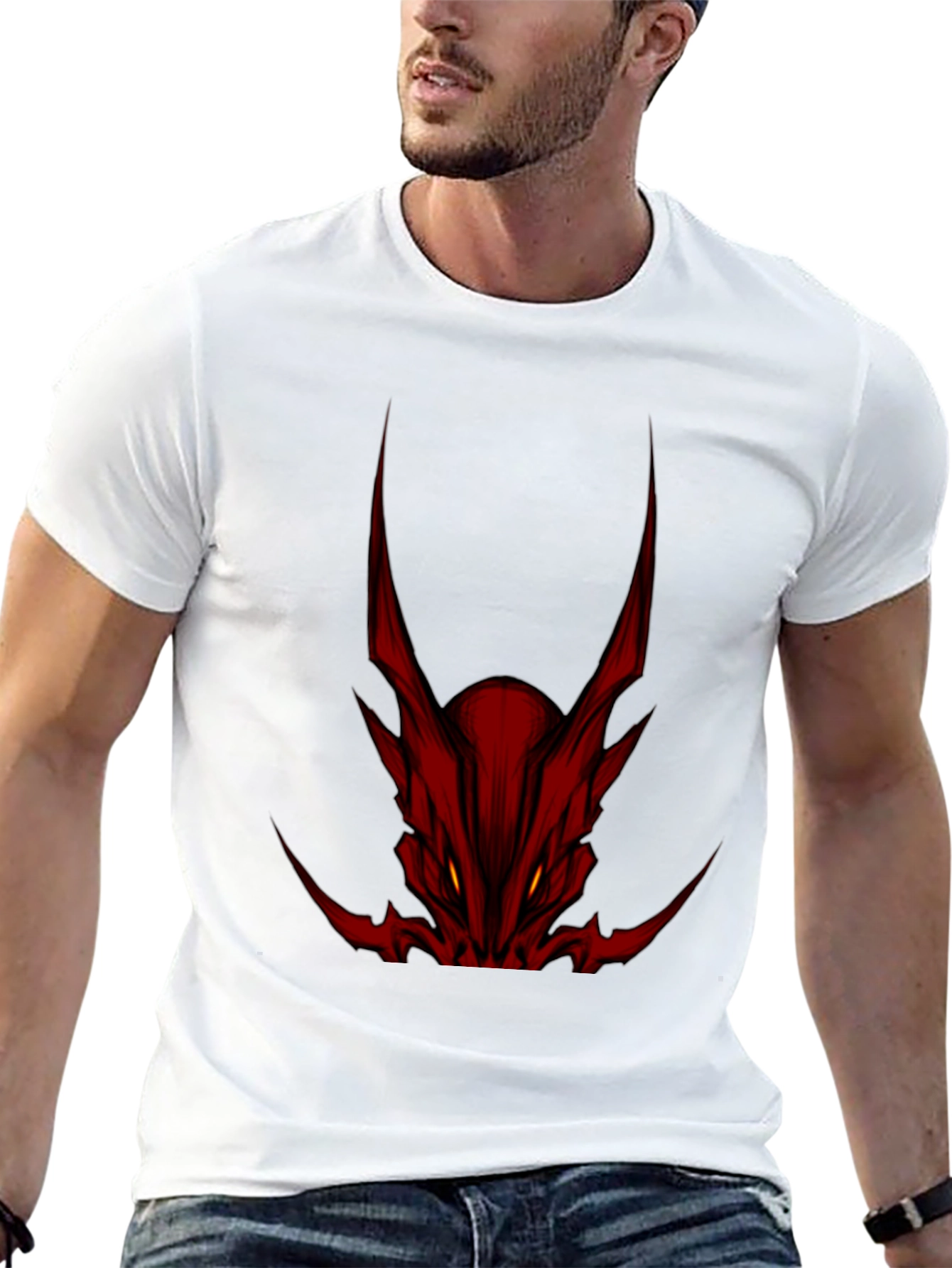 Red Devil Graphic Black T-Shirt