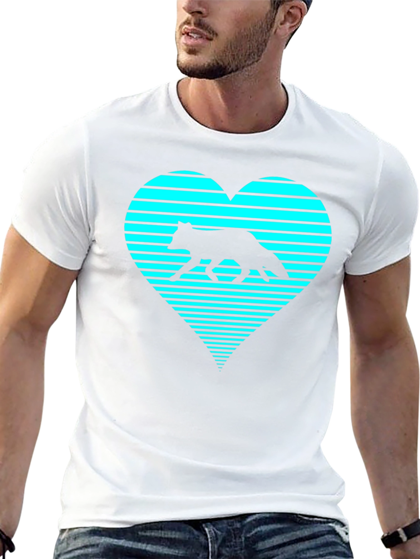 Fox Heartbeat T-Shirt - Black Tee