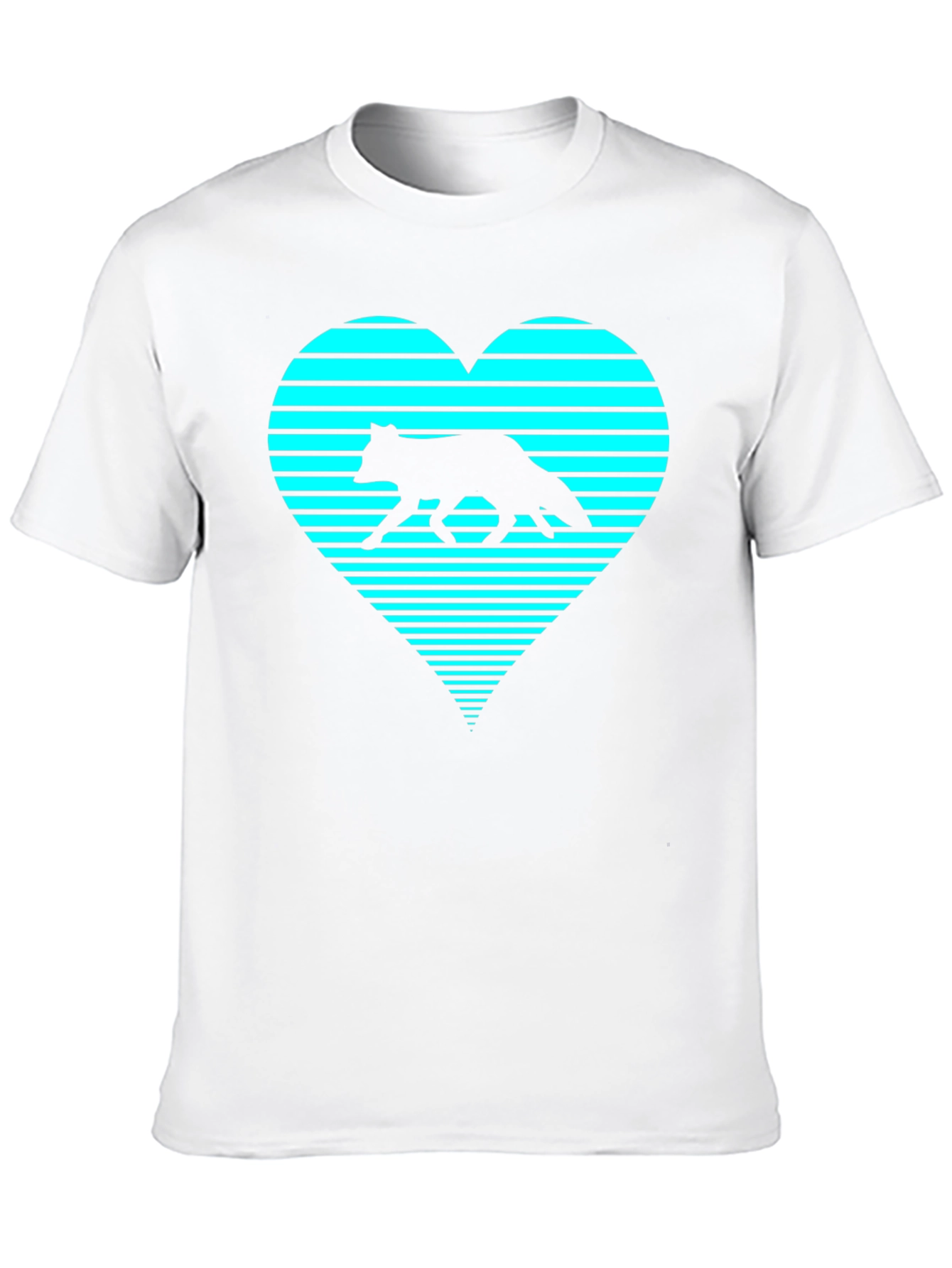 Fox Heartbeat T-Shirt - Black Tee
