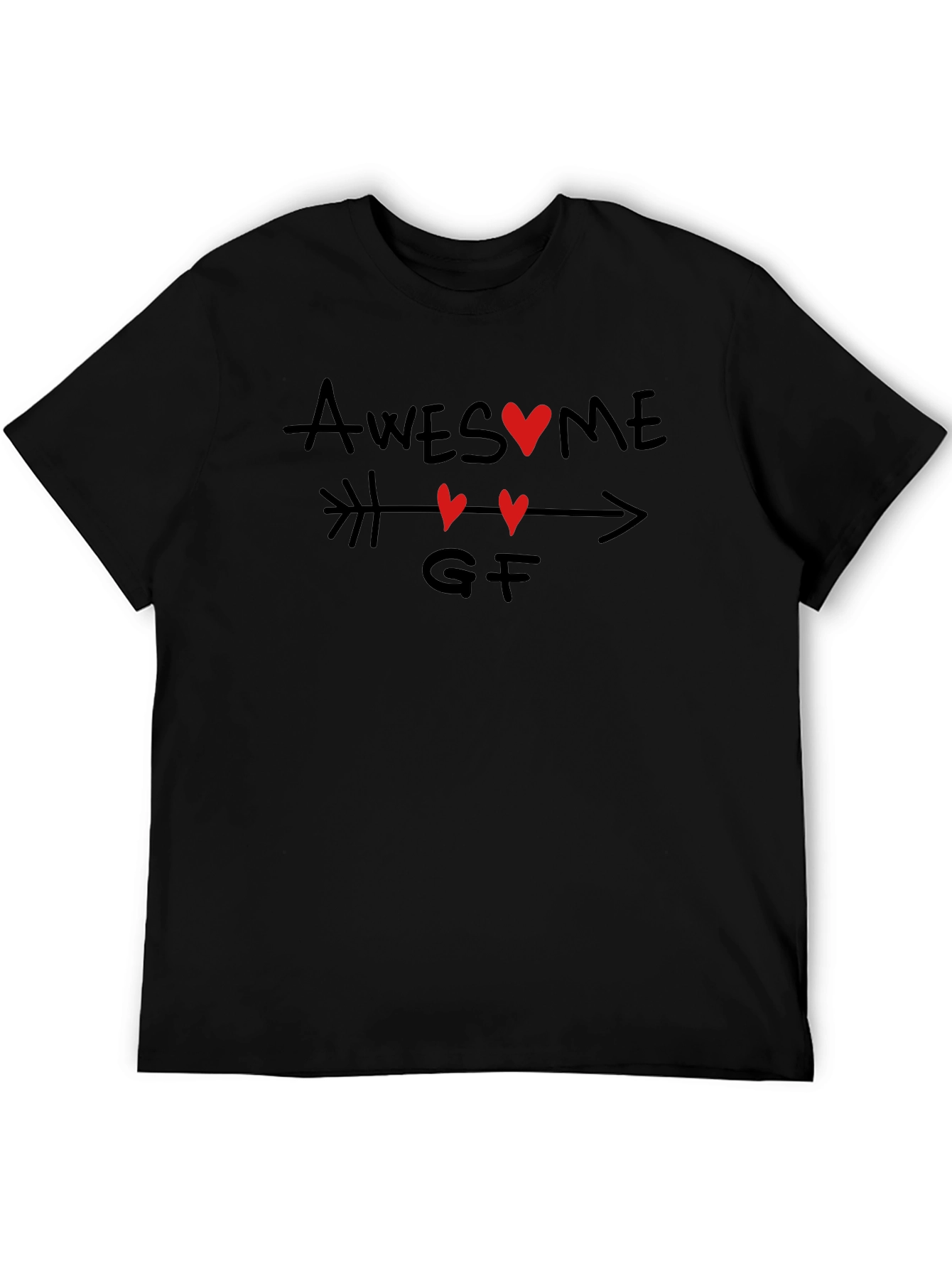 Awesome GF Heart Arrow T-Shirt - Perfect Gift!