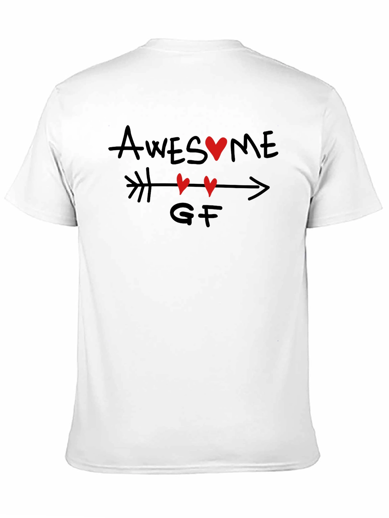 Awesome GF Heart Arrow T-Shirt - Perfect Gift!