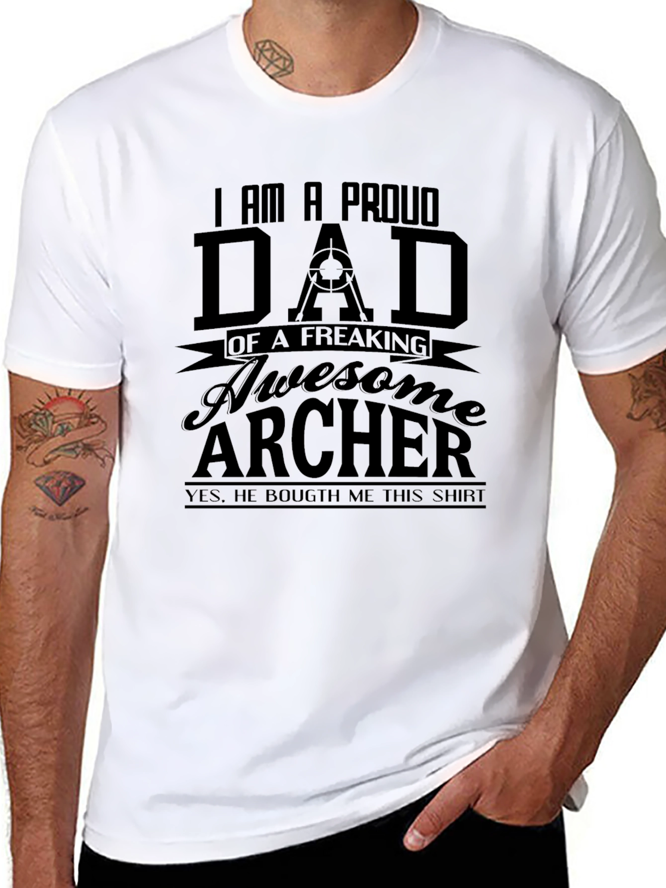 Proud Dad of an Archer T-Shirt