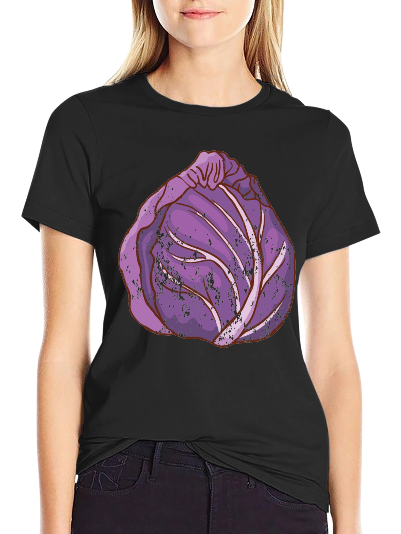 Red Cabbage Graphic T-Shirt