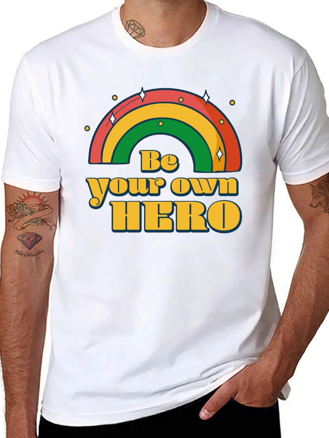 Be Your Own Hero Graphic Tee