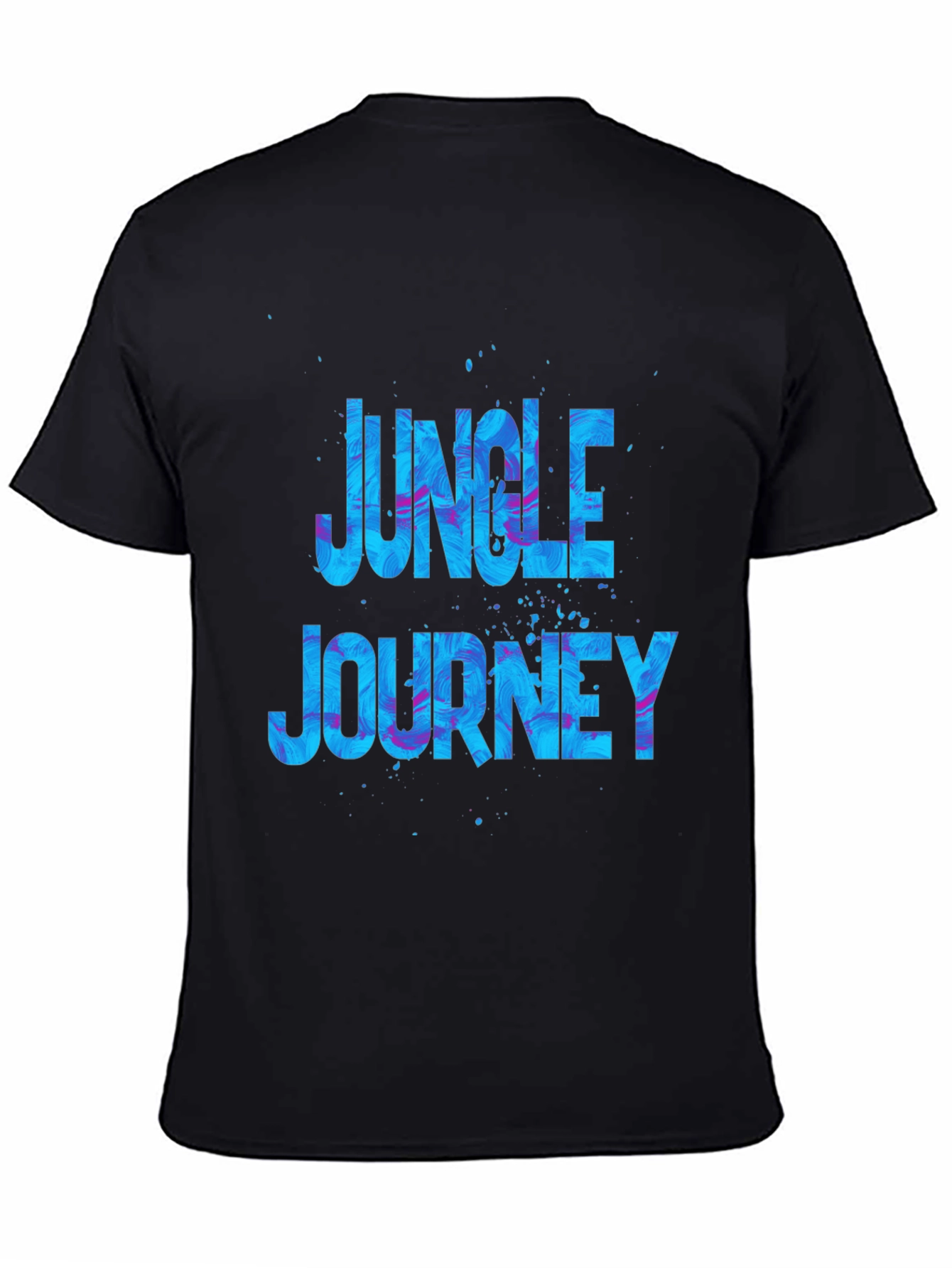 Jungle Journey Graphic Black T-Shirt