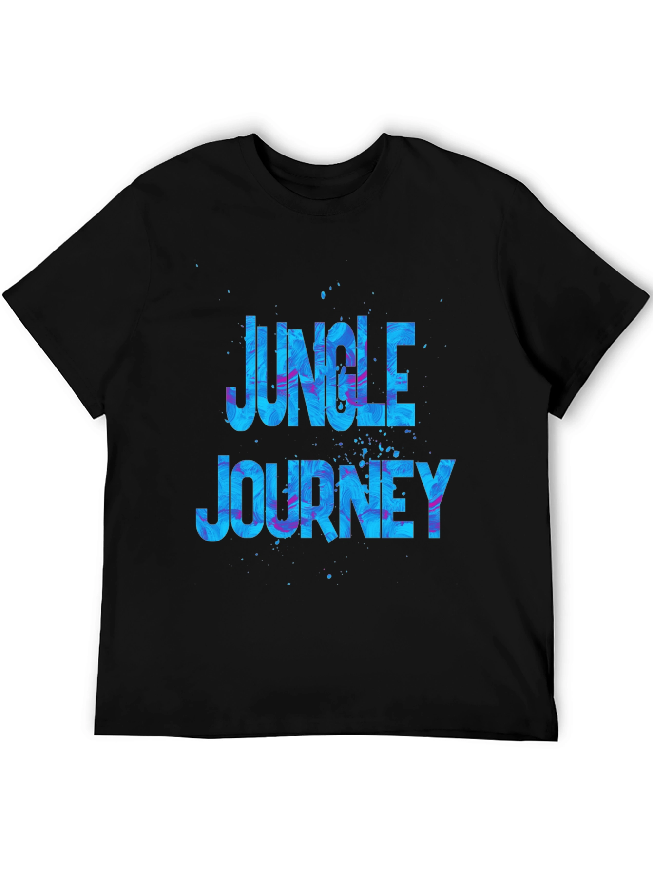 Jungle Journey Graphic Black T-Shirt