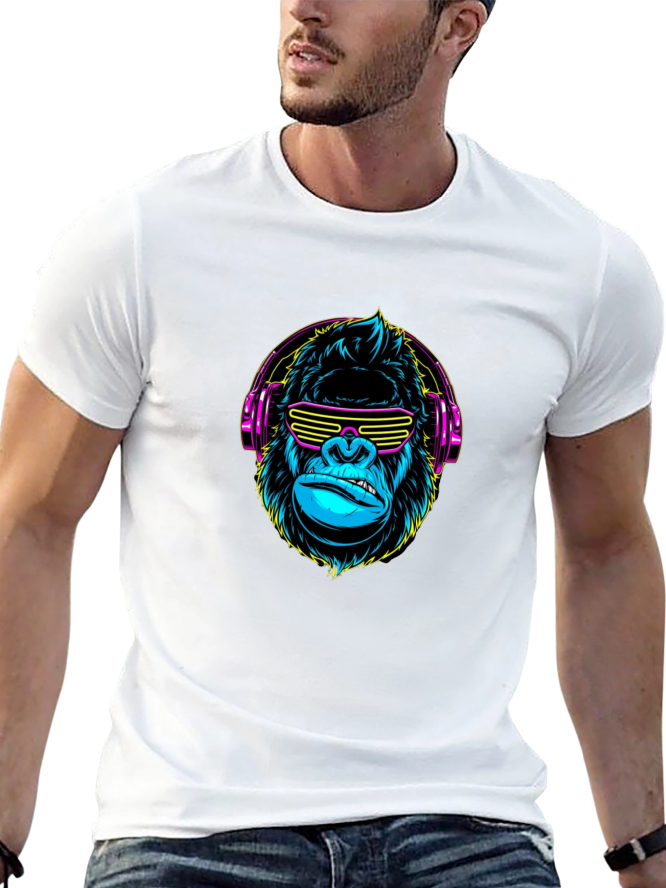 Cool Gorilla Graphic Tee - DJ Ape Shirt