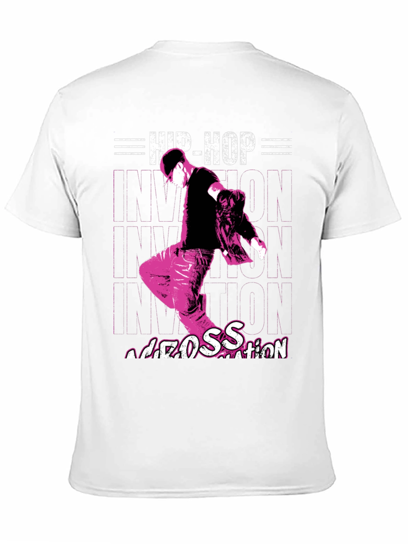 Hip-Hop Nation Graphic Tee - Black