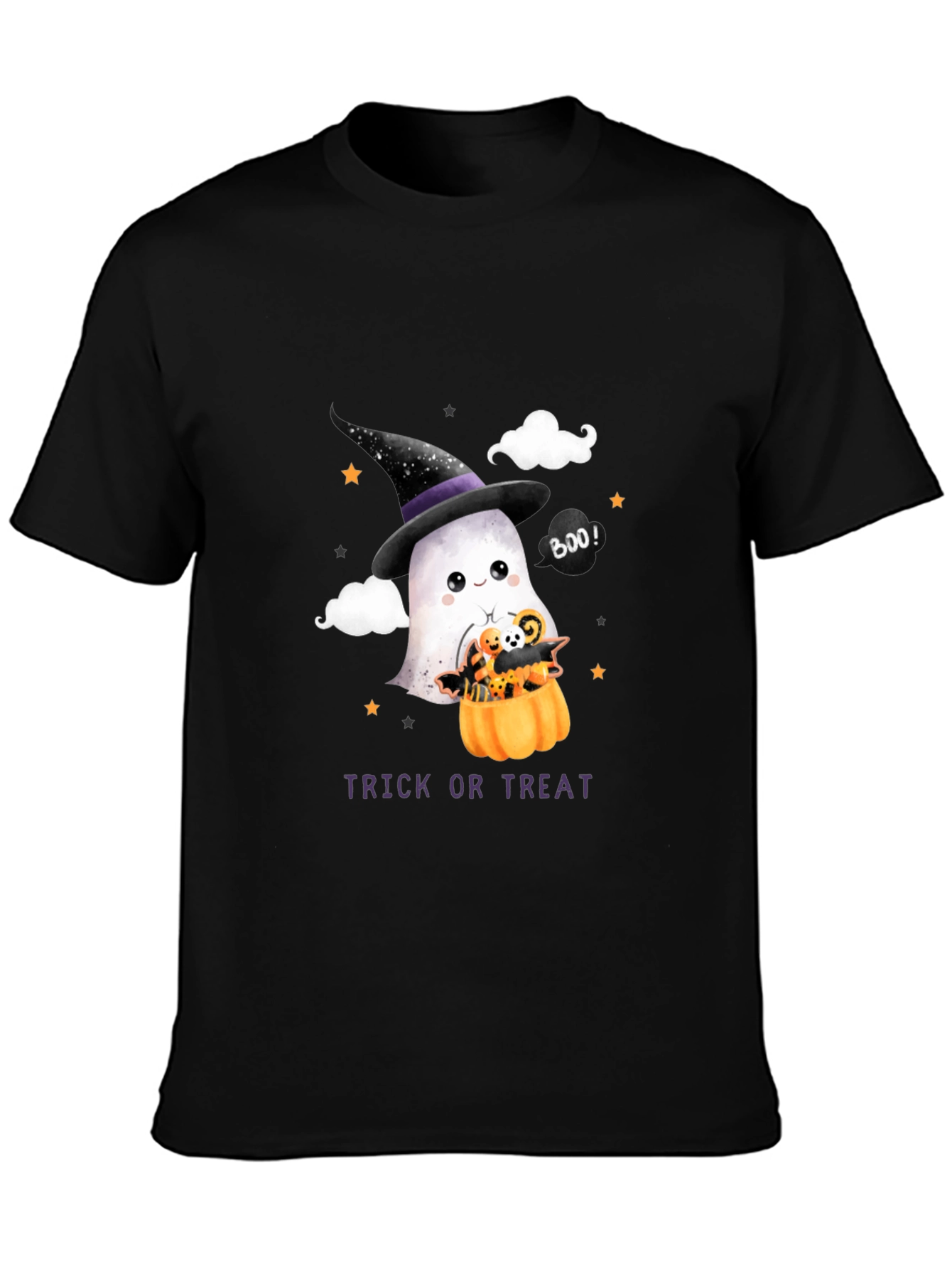 Halloween Ghost Trick or Treat T-Shirt