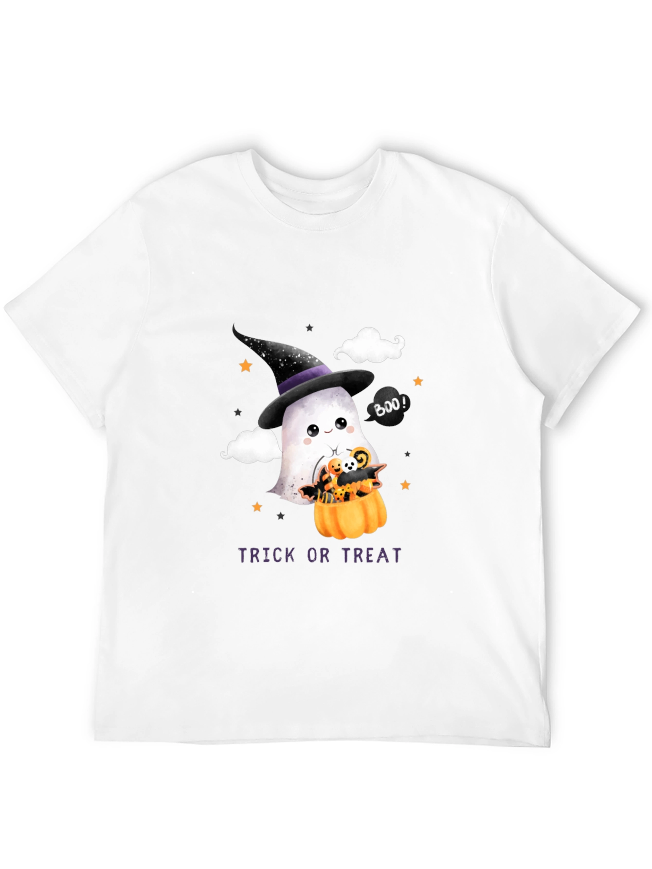 Halloween Ghost Trick or Treat T-Shirt