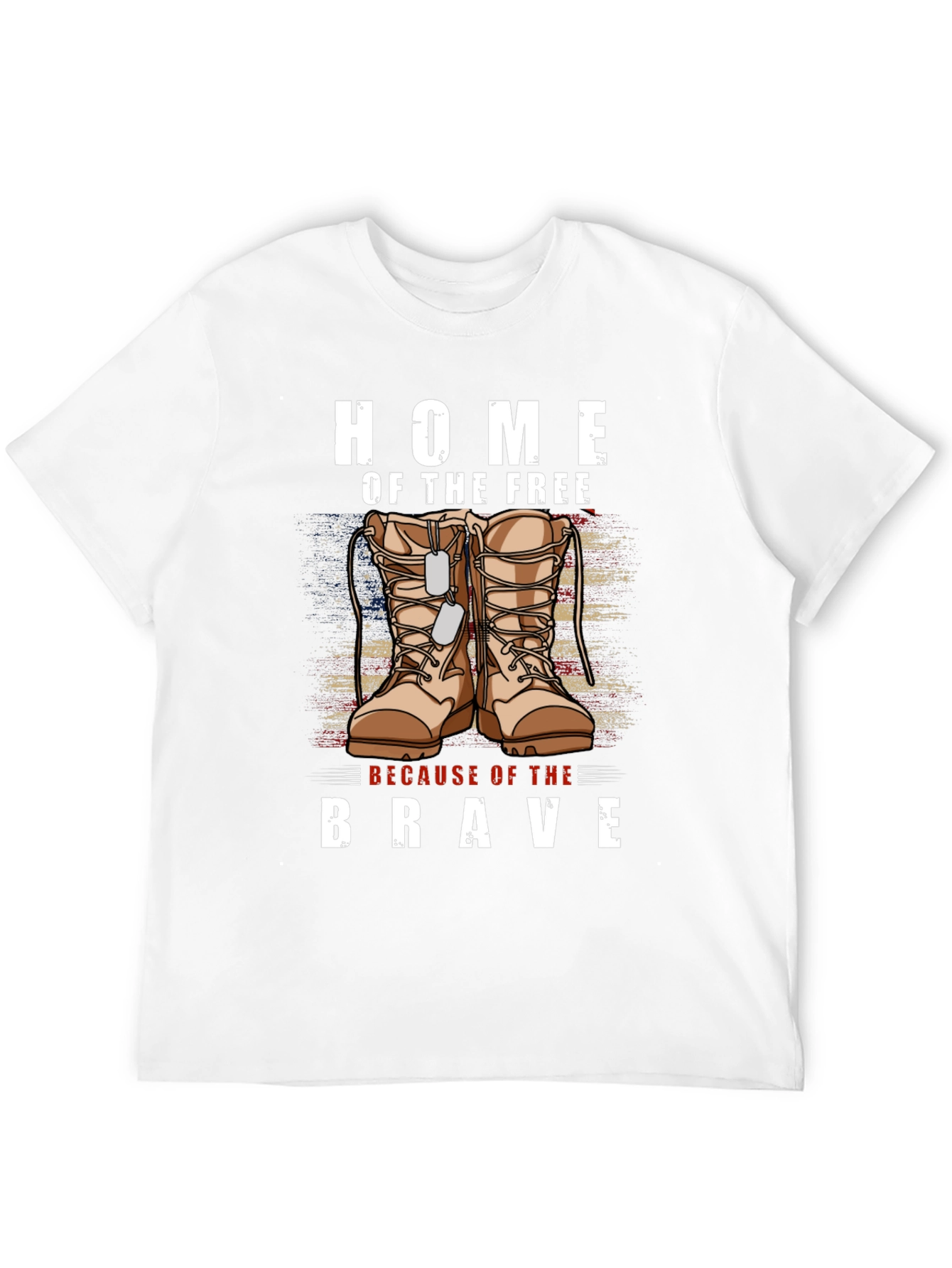 Home of the Free - Patriotic Graphic T-Shirt