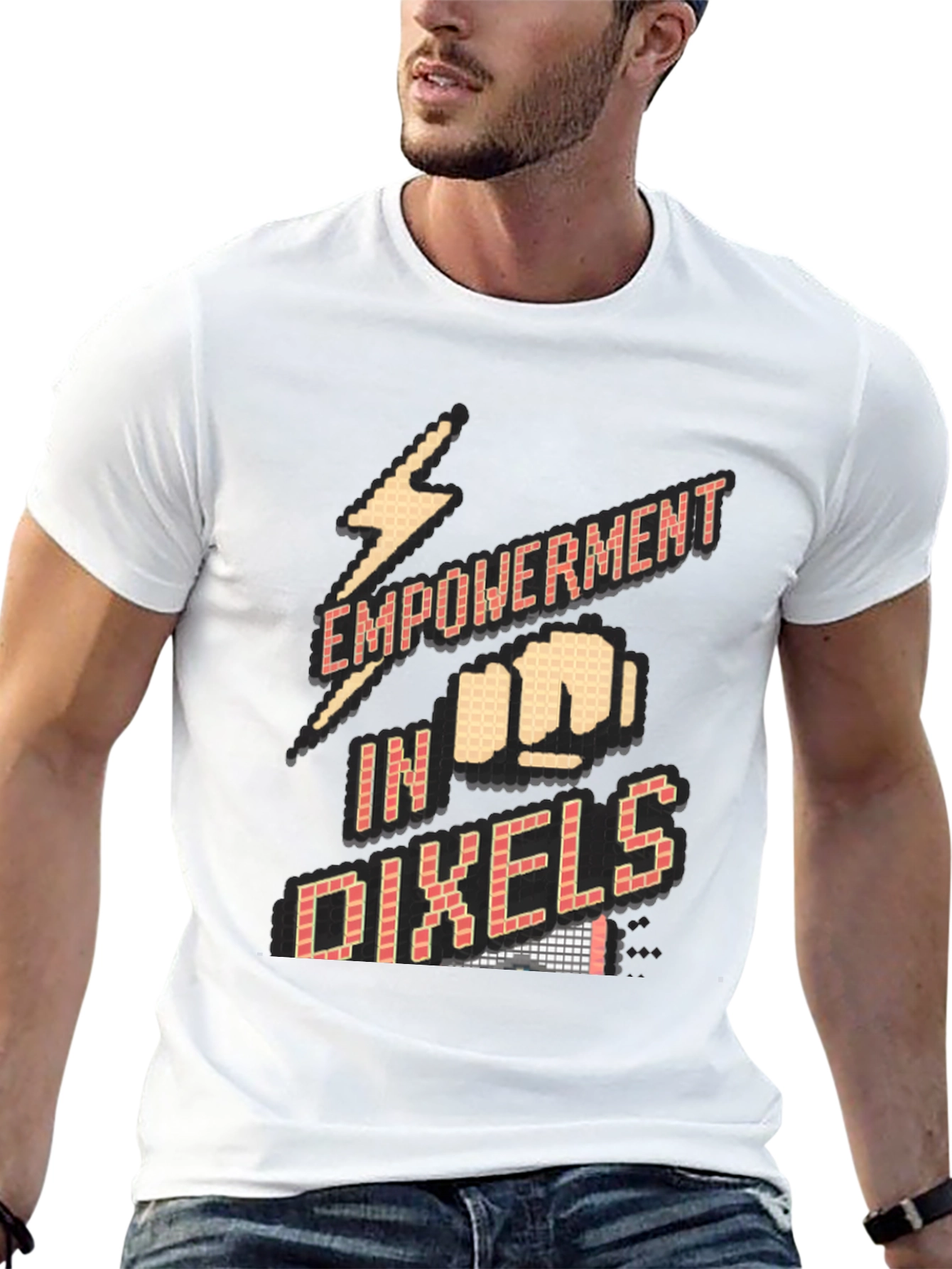 Empowerment in Dixels T-Shirt Pixel Art