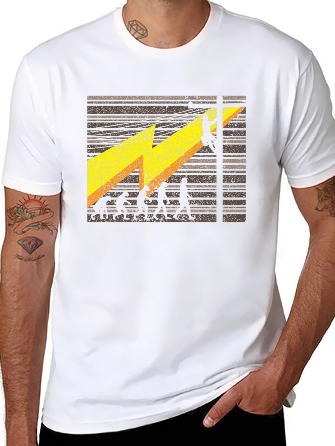 Lineman Evolution T-Shirt - Electrician Funny Tee