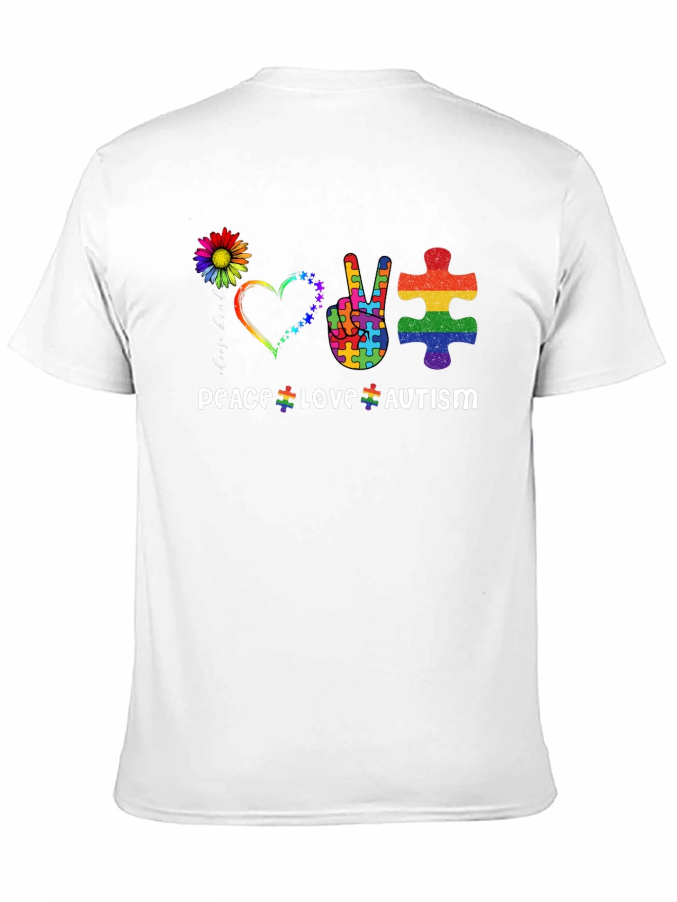 Peace Love Autism T-Shirt
