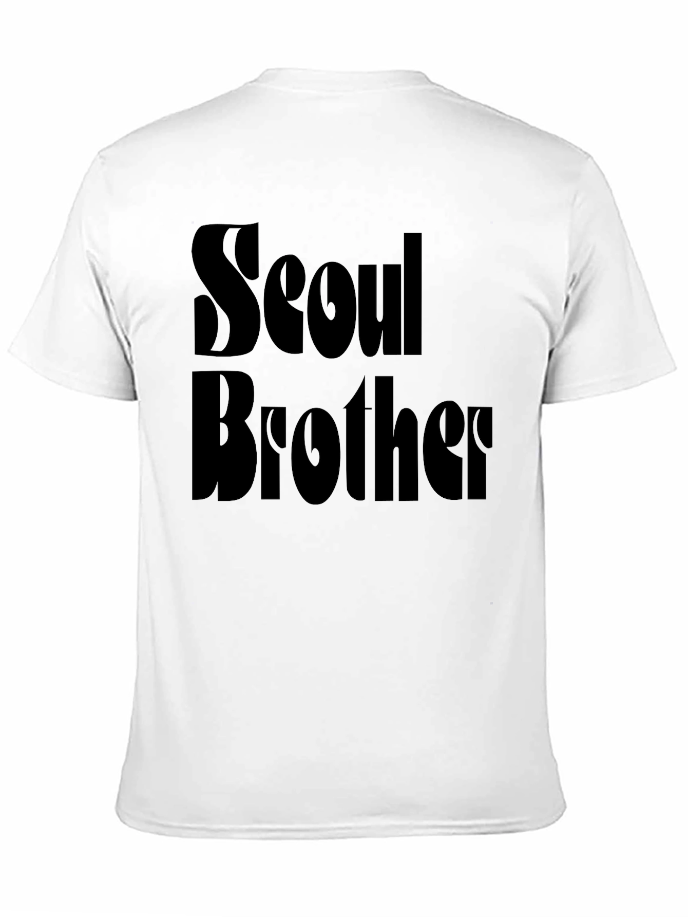 Seoul Brother T-Shirt - Black Graphic Tee
