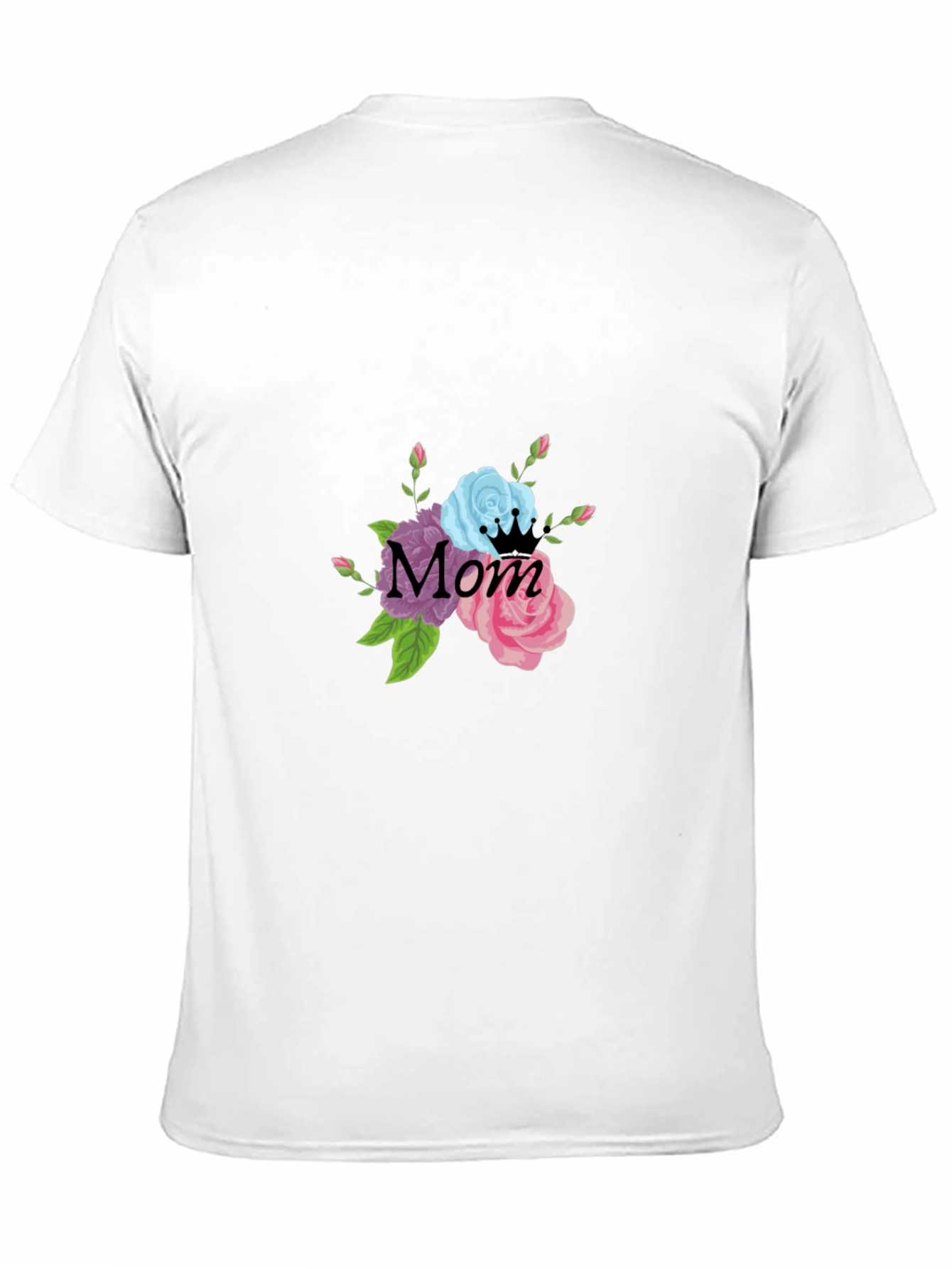 Floral Mom T-Shirt - Stylish and Comfortable