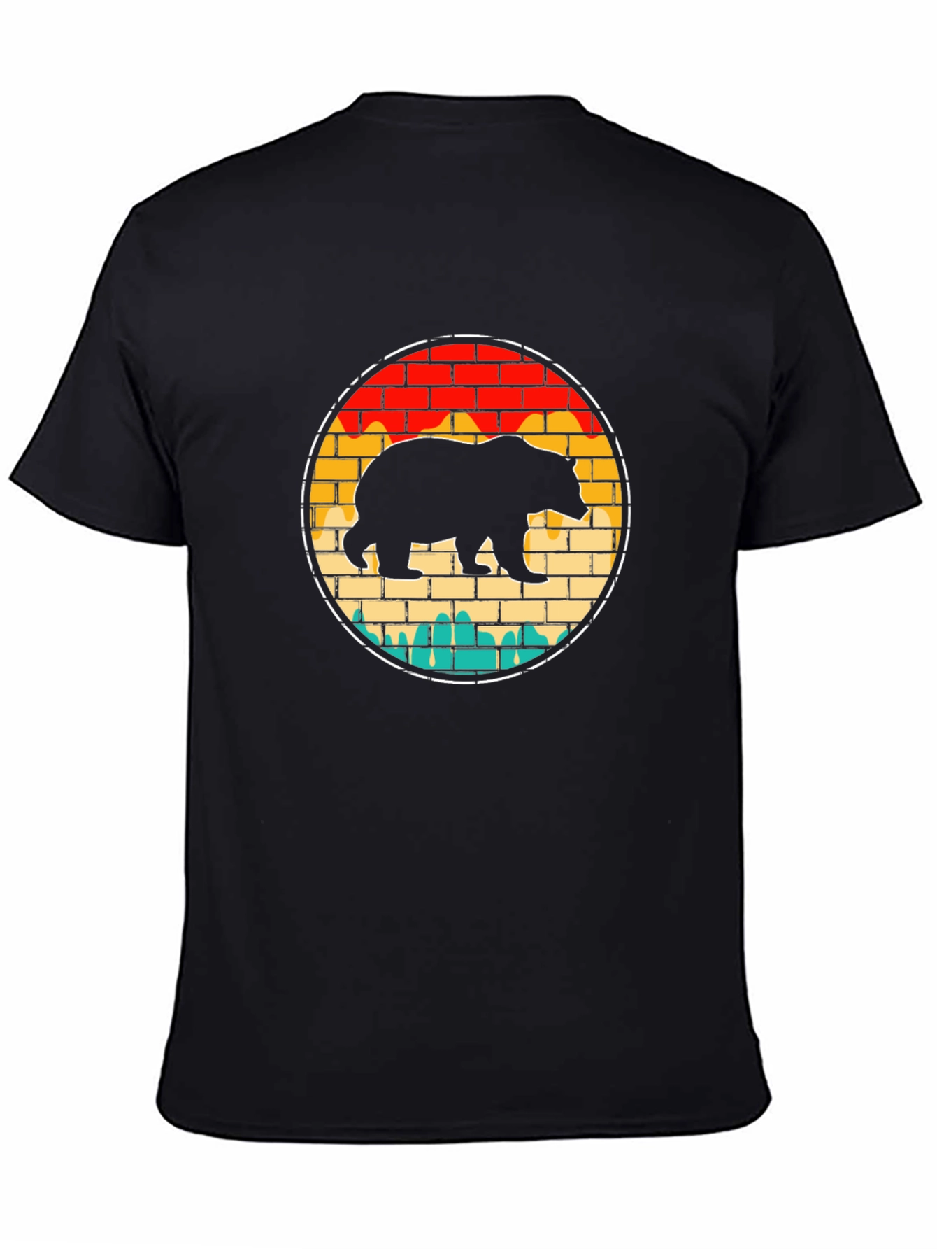 Retro Bear Brick T-Shirt