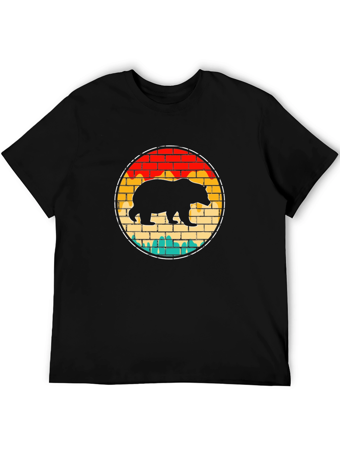 Retro Bear Brick T-Shirt