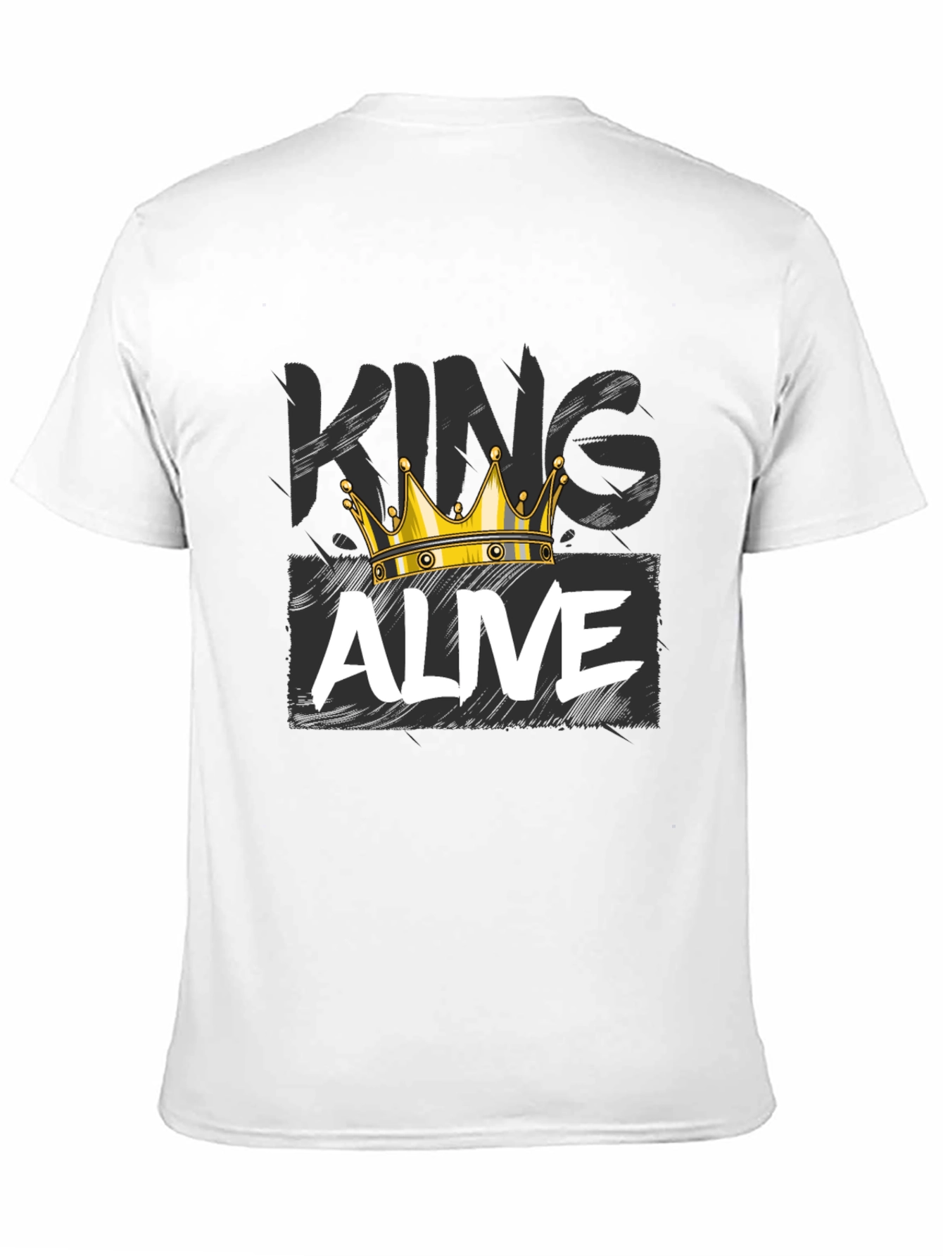 King Alive Graphic Tee - Black