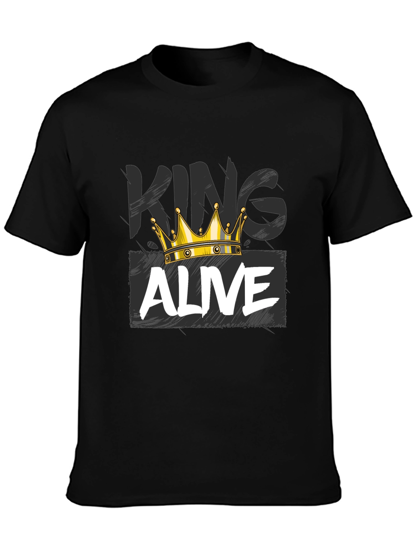 King Alive Graphic Tee - Black