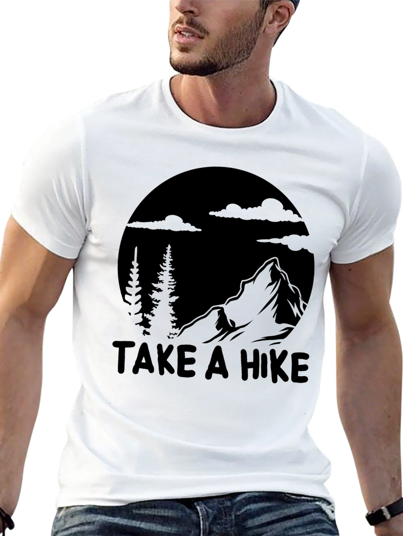 Take a Hike Graphic Tee - Mountain Adventure T-Shirt