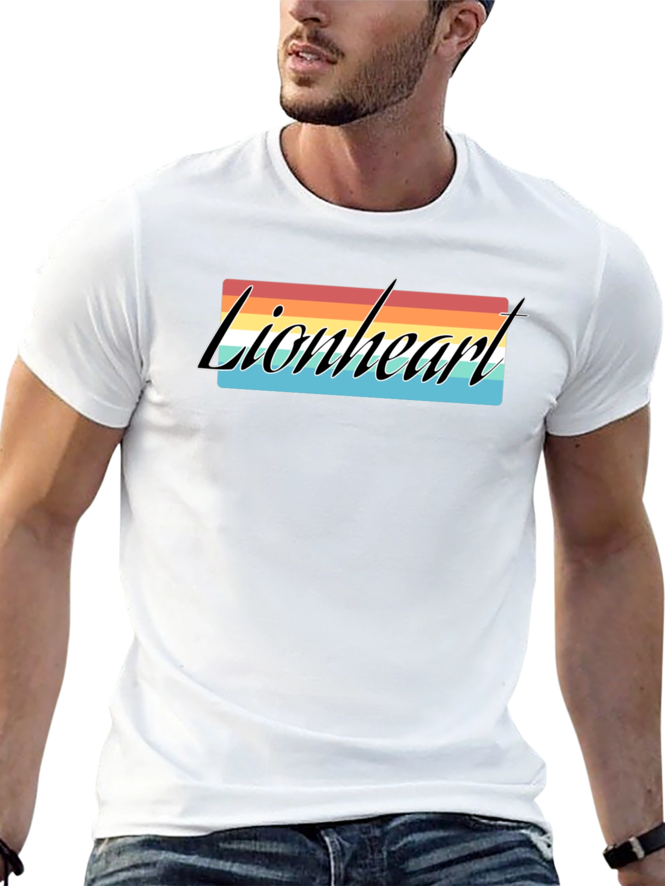 Lionheart Retro Graphic T-Shirt