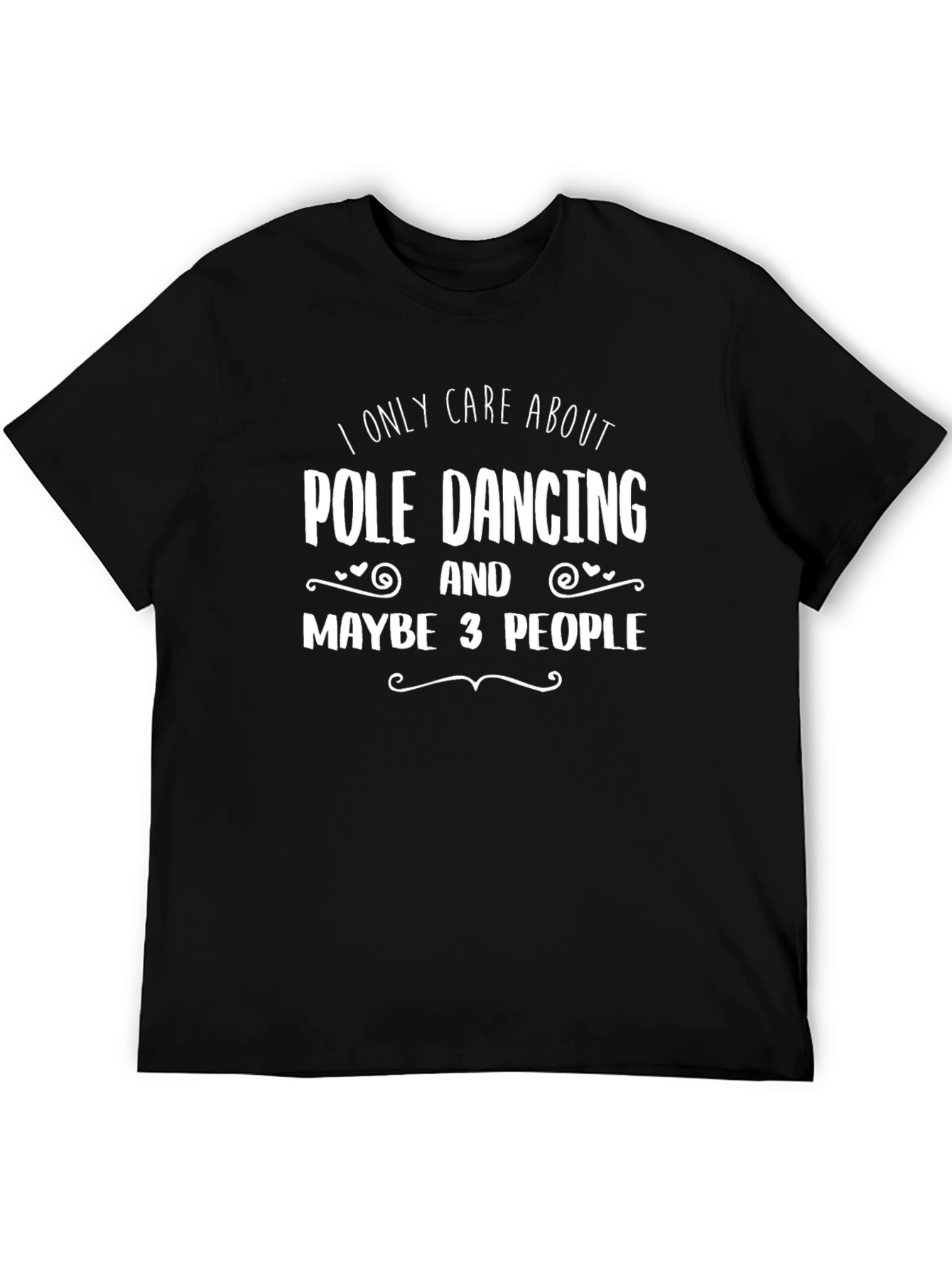 Pole Dancing Obsessed Funny Graphic Tee