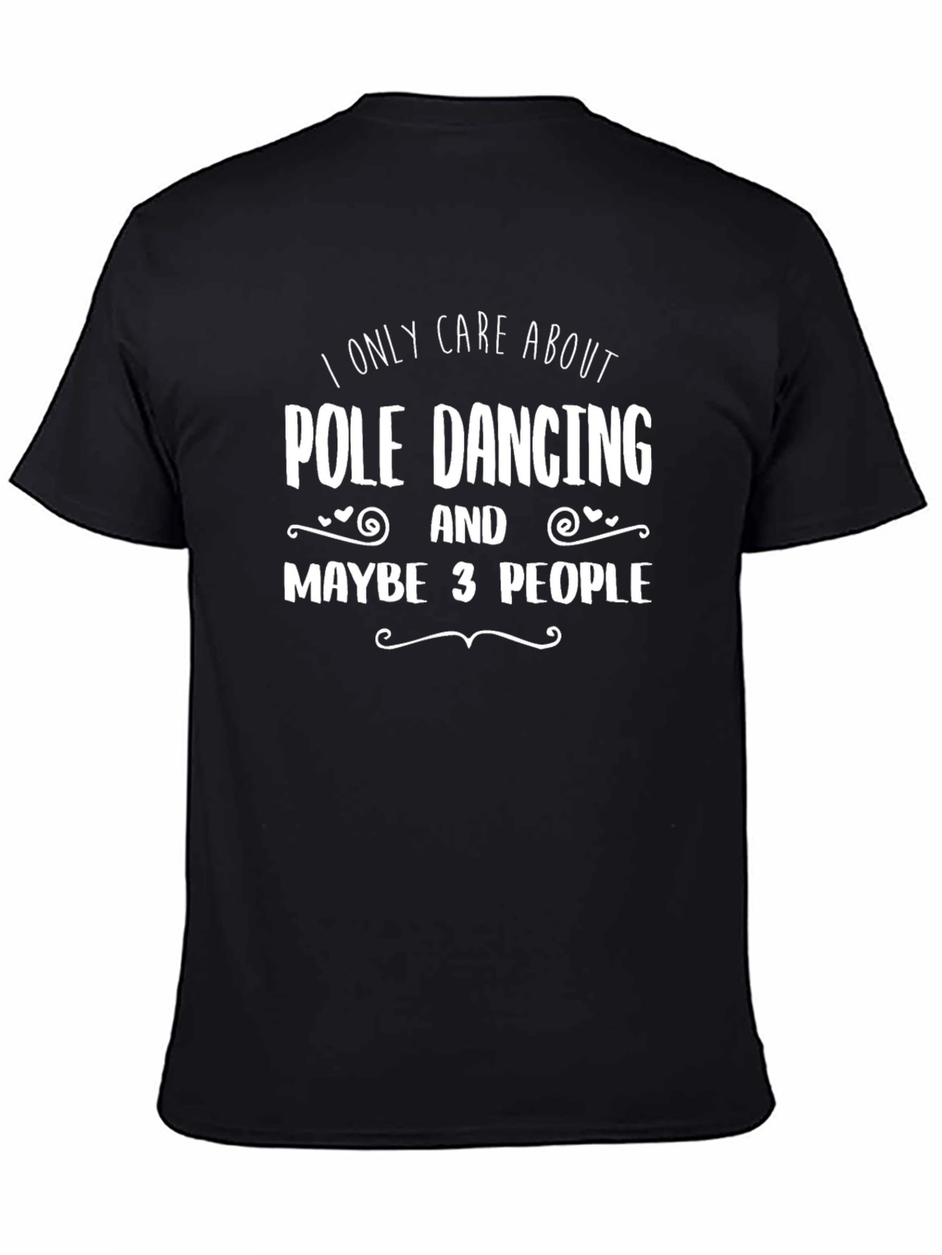 Pole Dancing Obsessed Funny Graphic Tee