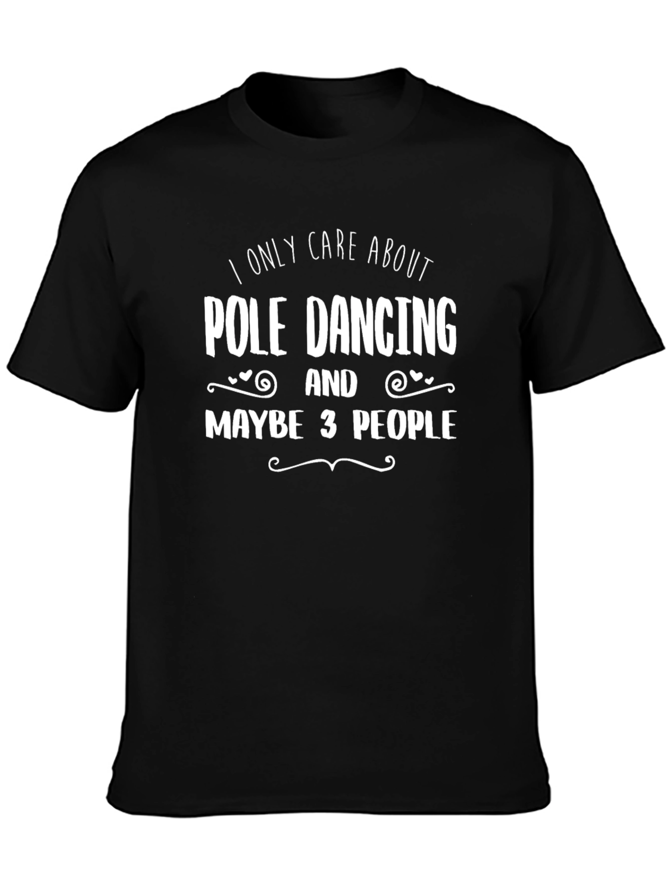 Pole Dancing Obsessed Funny Graphic Tee
